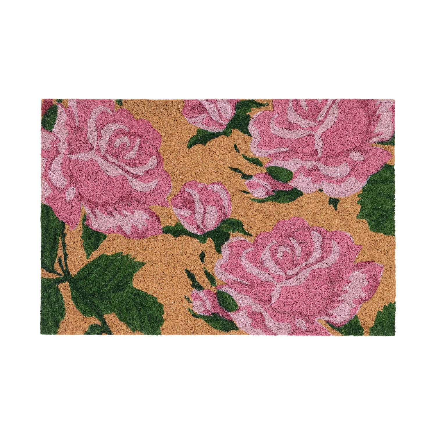 Floral Printed Coir Mat Image 3