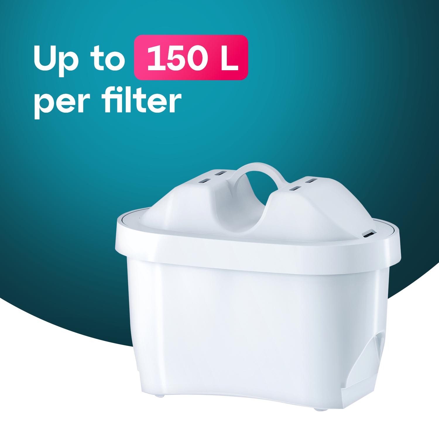 Pack of 6 Brita Aquaeffect Water Filter - White Image 8