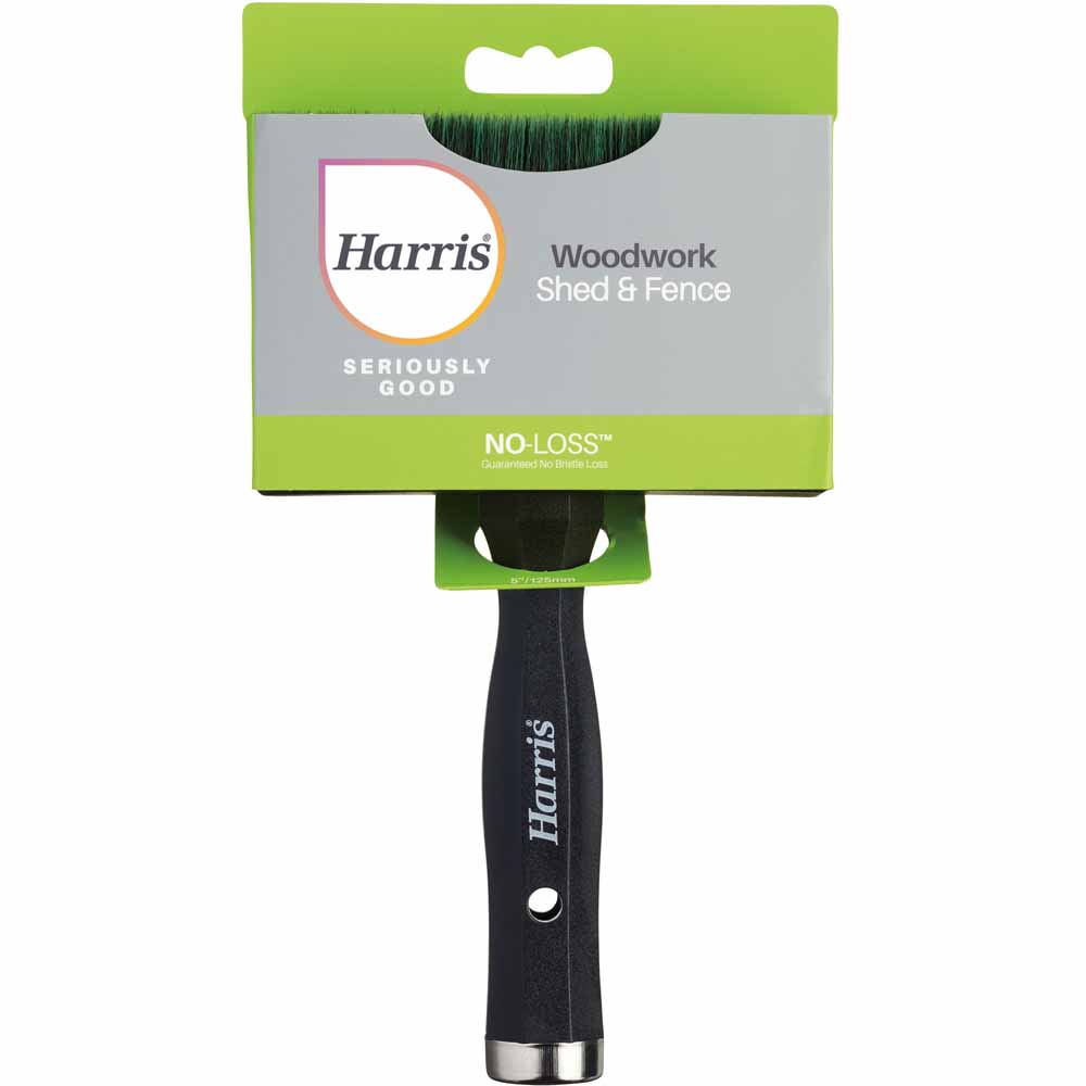 Harris Seriously Good Shed and Fence Brush 5in Image 2