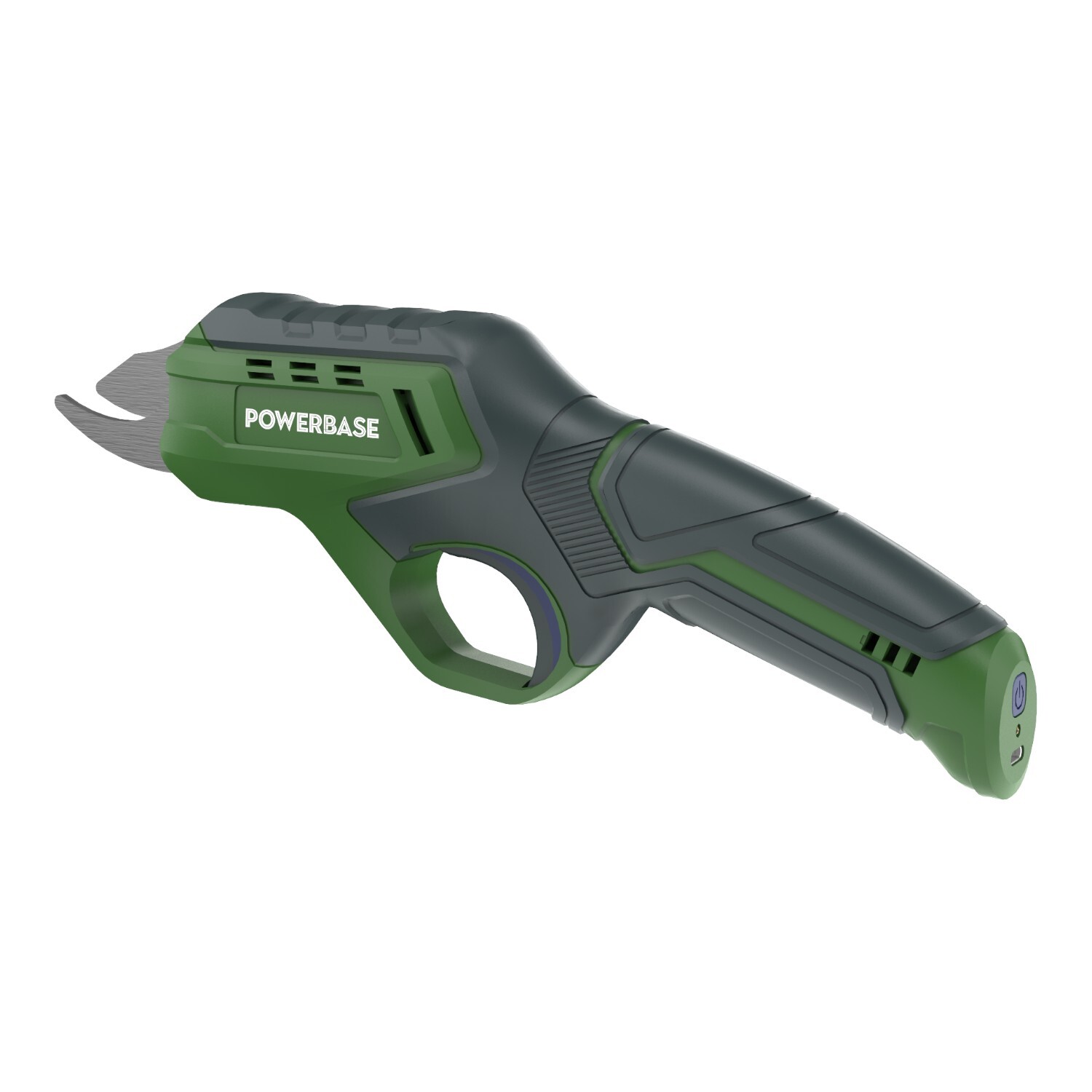 Powerbase 4V Cordless Pruner Green Image 2