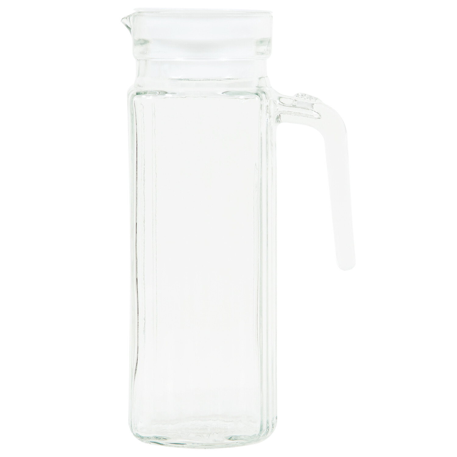 Glass Ribbed Jug Image 2