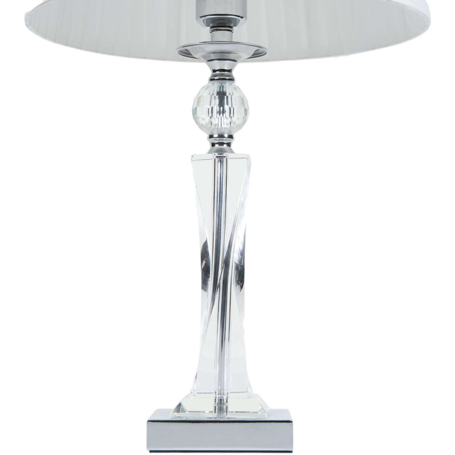 Augustine Crystal Table Lamp - White Image 5