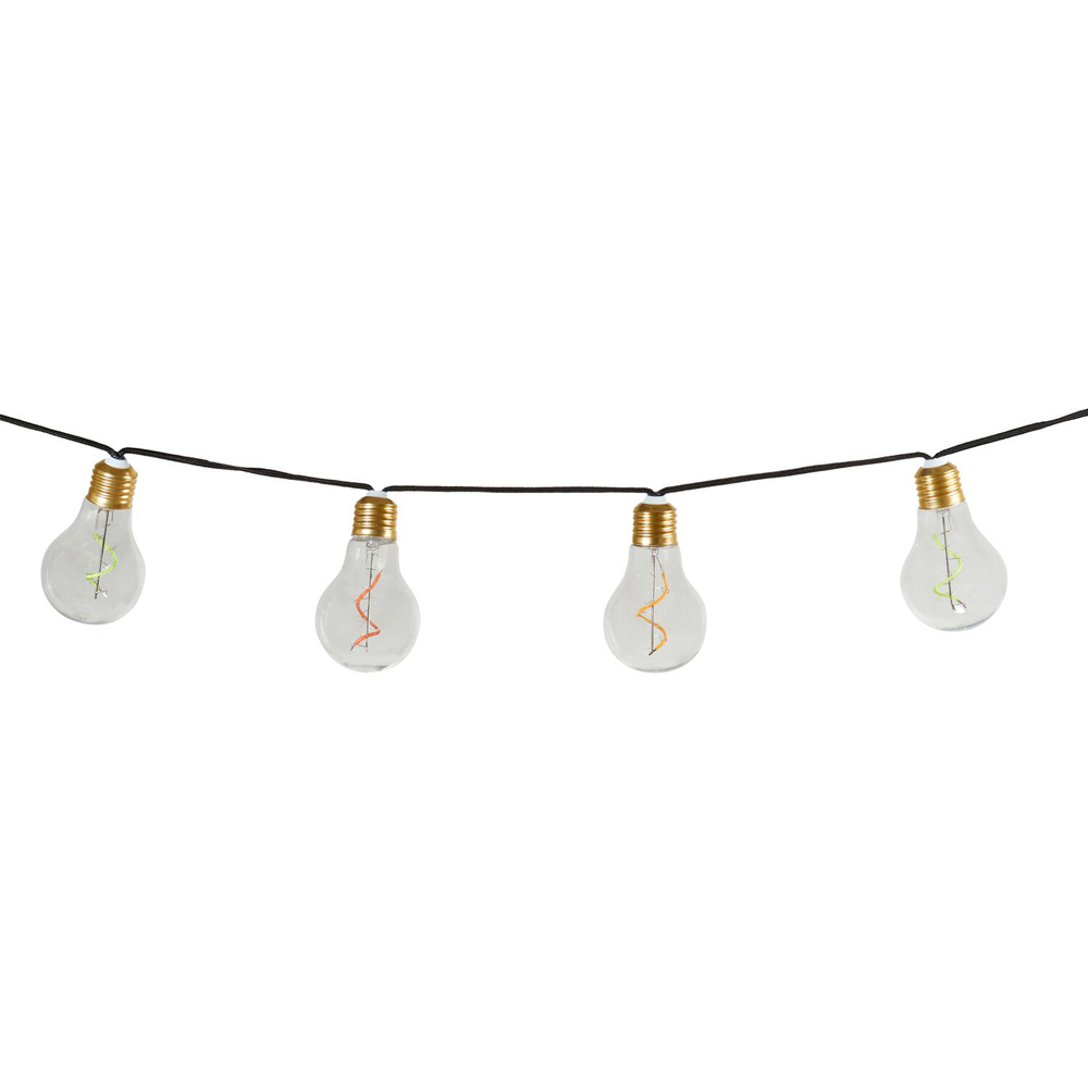 10 LED Neon Bulb String Light Image 2