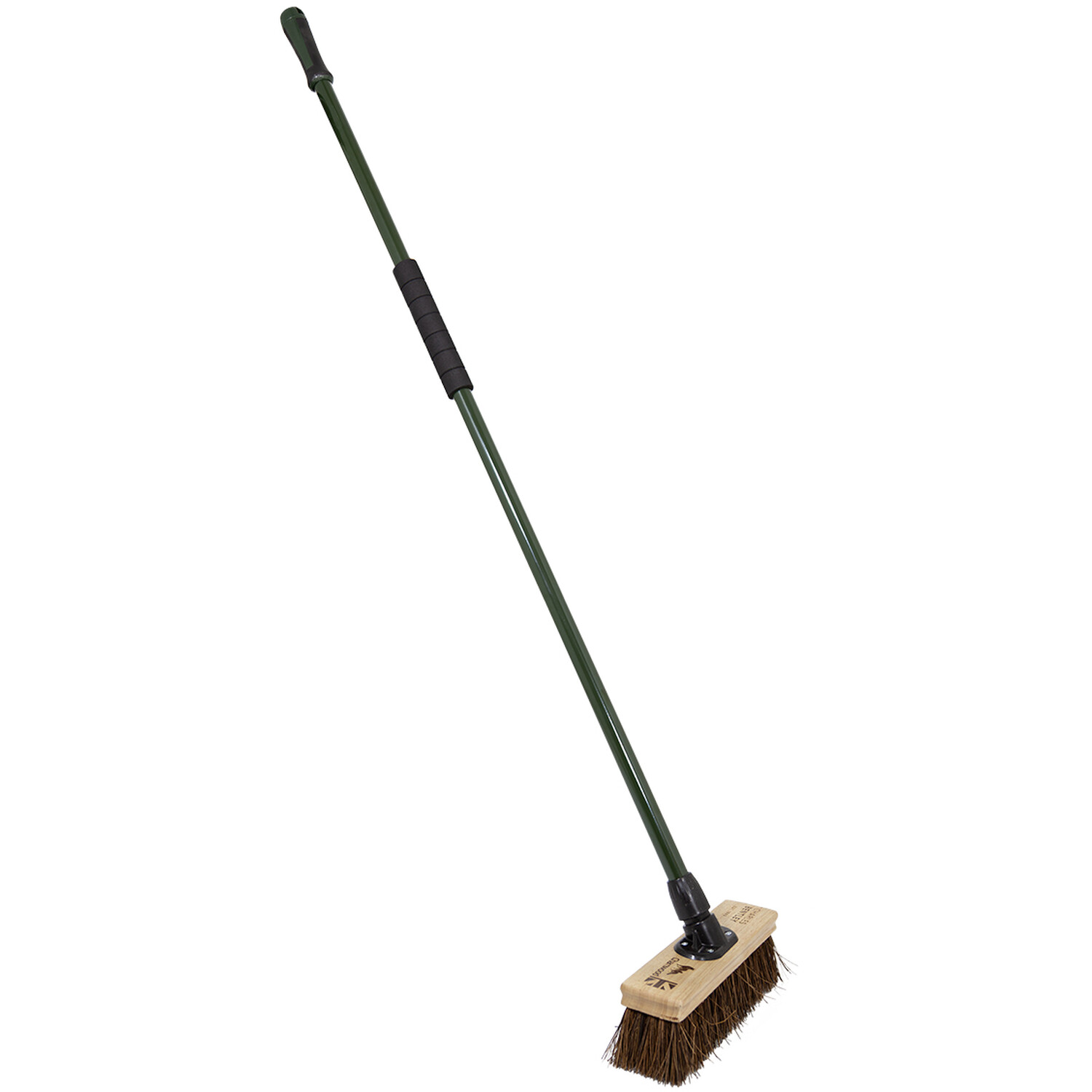 Charles Bentley Charnwood Bassine Brush Broom with Handle Image 2