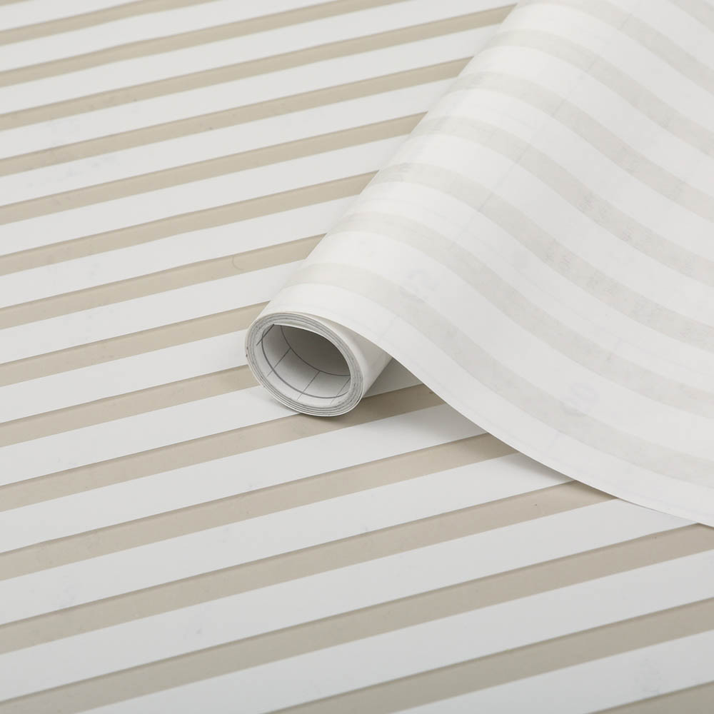 d-c-fix White Linia Stripe Static Window Privacy Sticky Back Plastic Vinyl Wrap Film 67.5cm x 2m Image 2