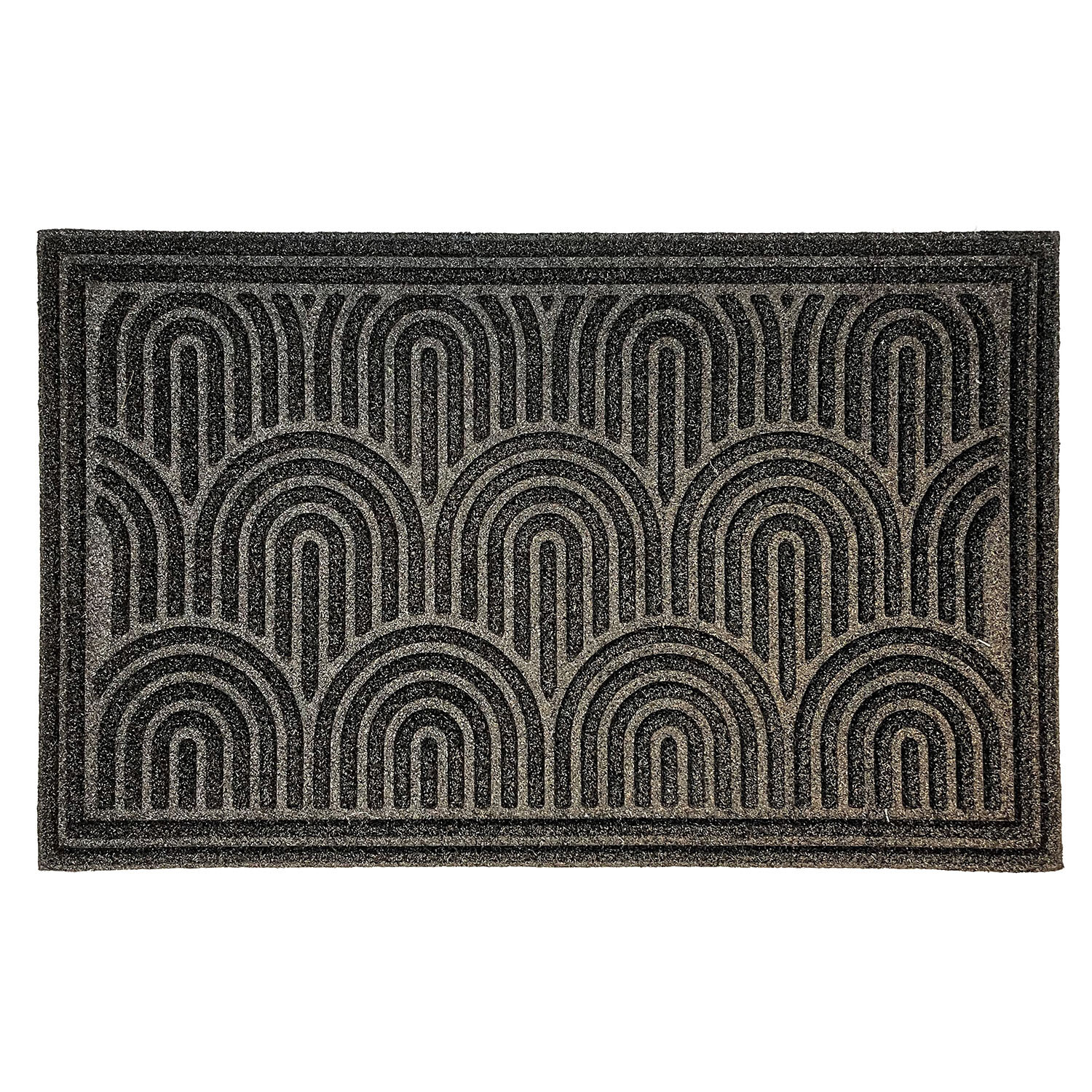 Primeur Scratchy Scrape Doormat - Black Image 3