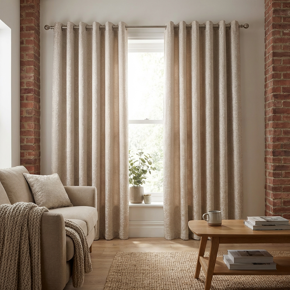 Maison Blackout Curtain Natural 229cm 168cm Image 4