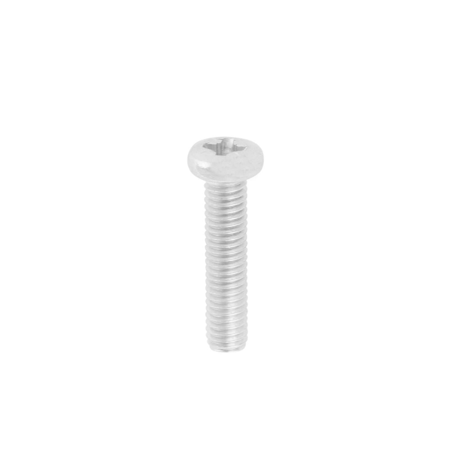 Hiatt M6 x 25mm Zinc Plated Pan Head Machine Screws 20 Pack Image 2