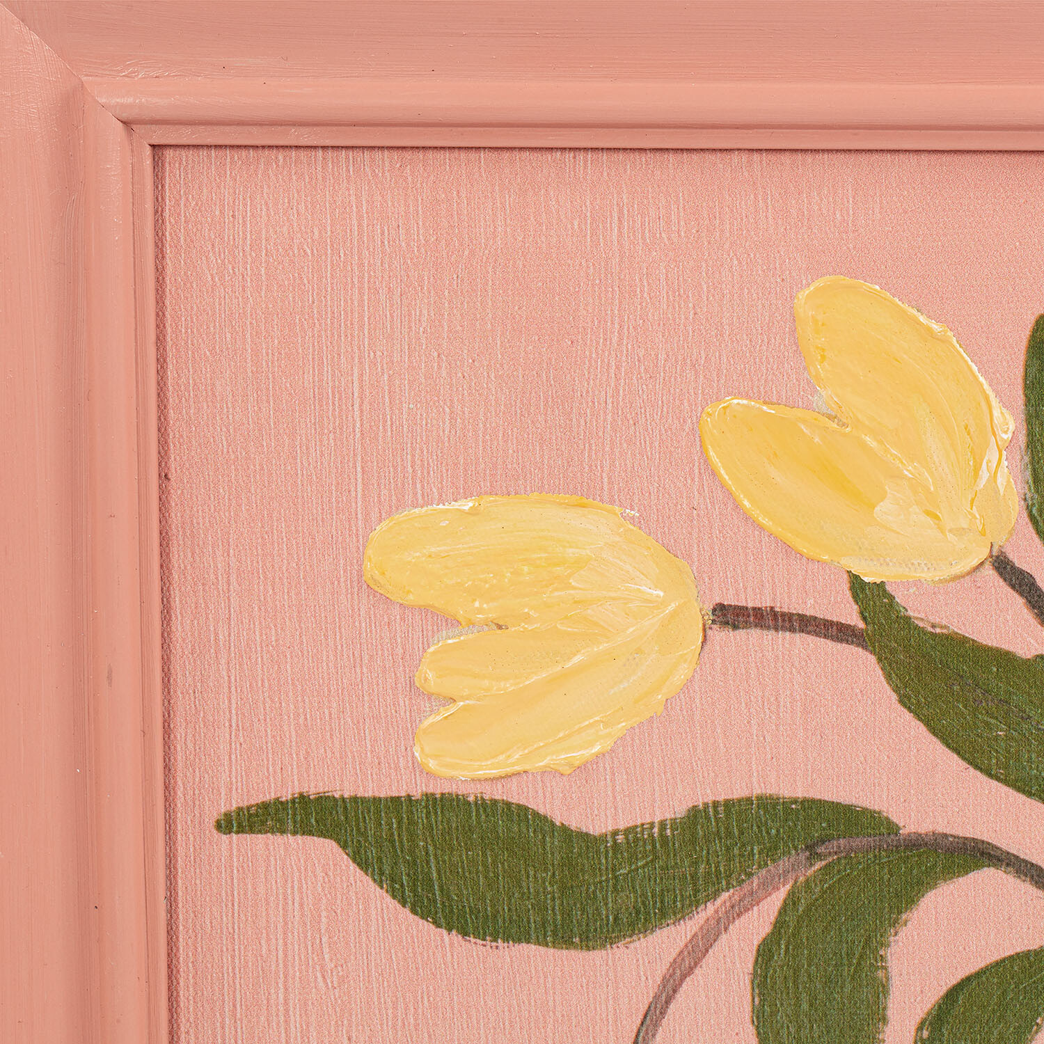 Flower Still Life Painted Frame Art - Multicolour Image 7