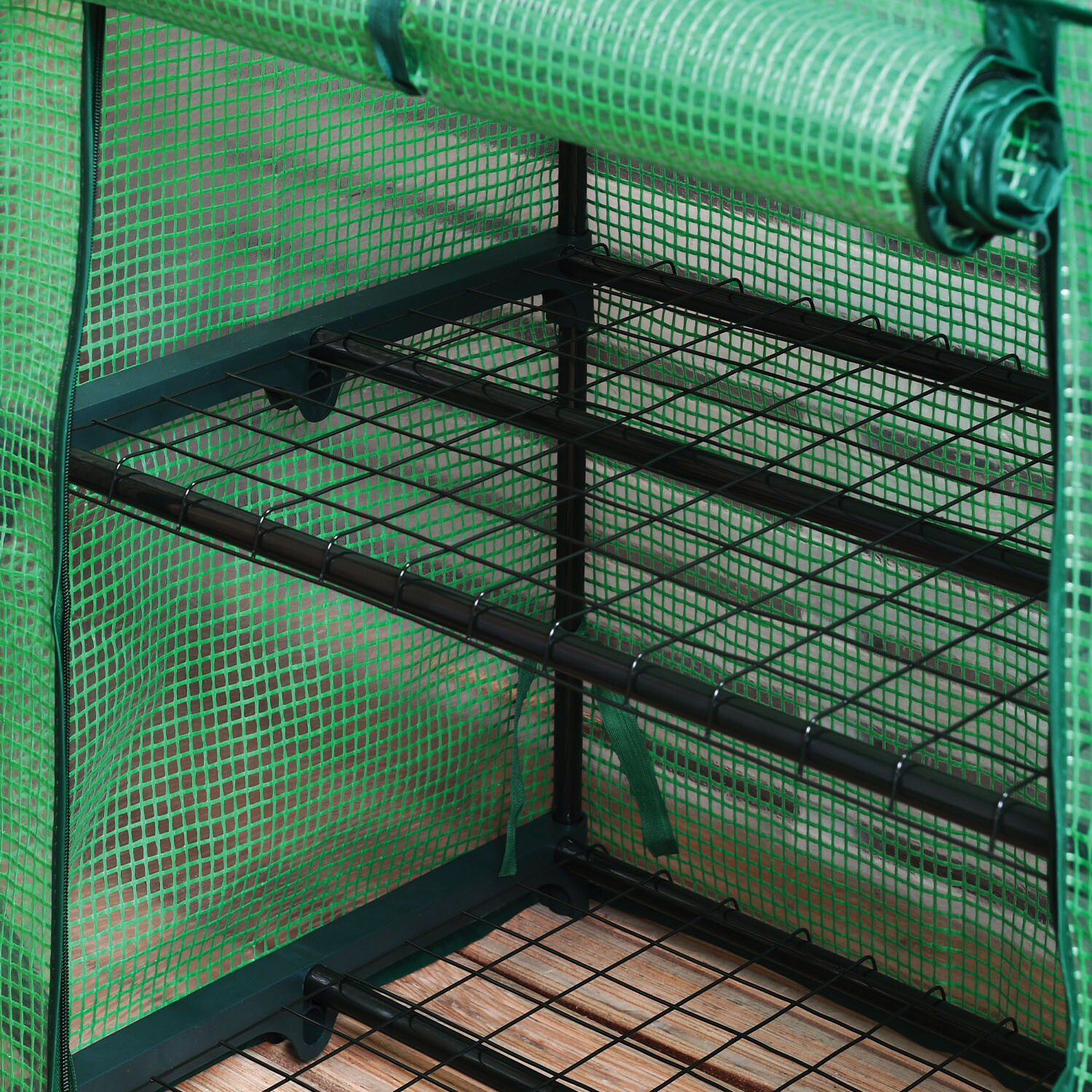 Grow House with Mesh Cover - Green / 2 Image 4