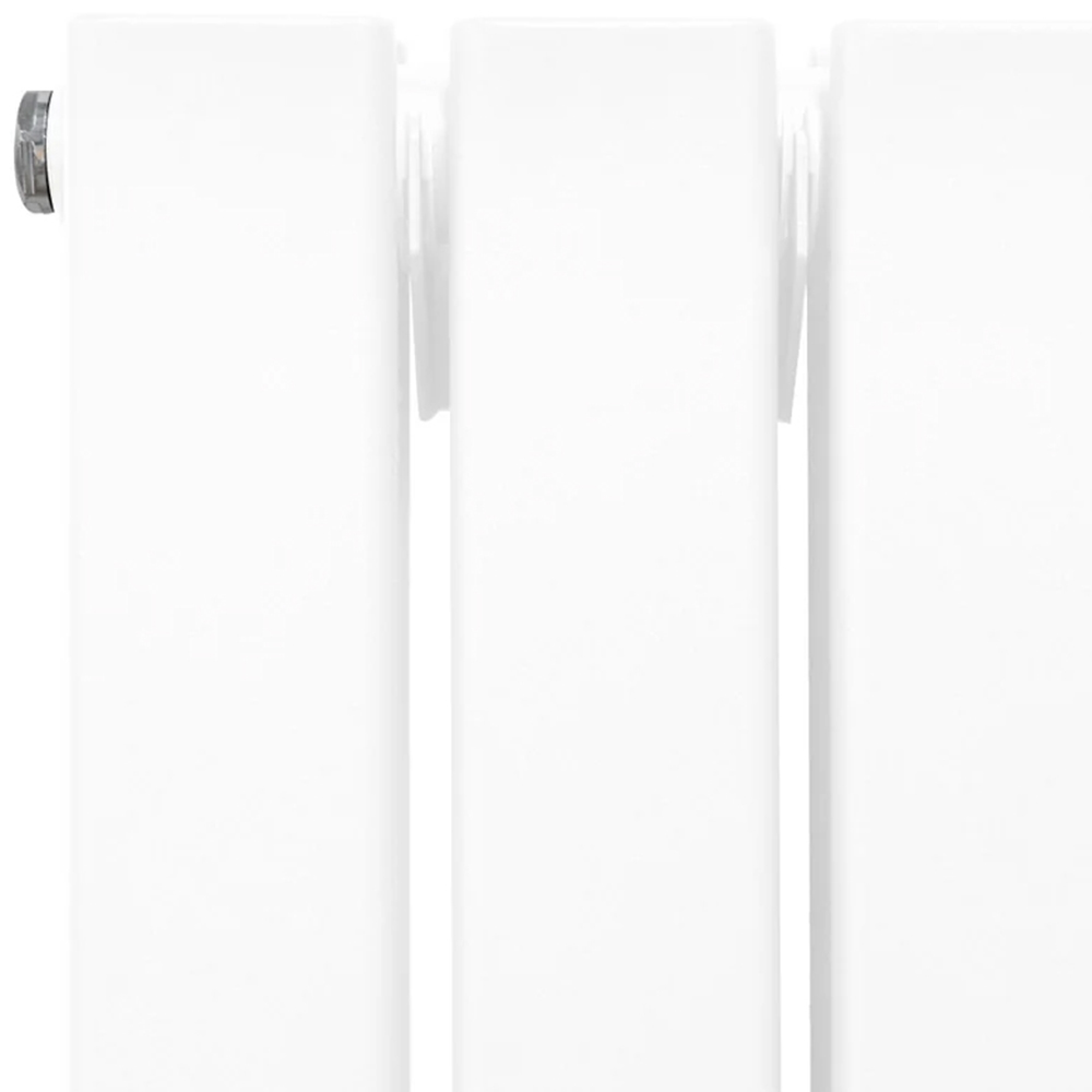 Monster Shop 6012BTU White Flat Panel Mirror Radiator 1800 x 425mm Image 4