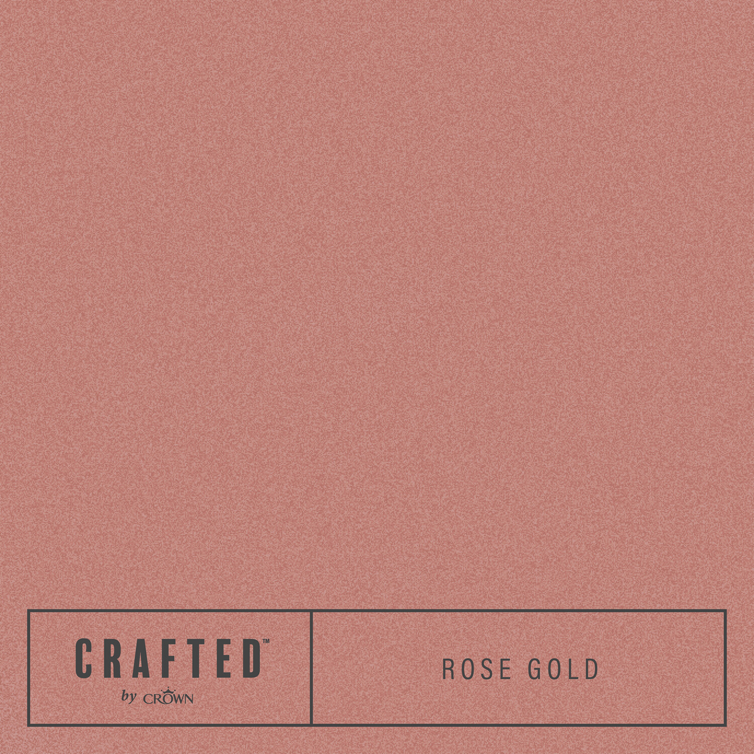 Crown Crafted Walls Wood & Metal Rose Gold Lustrous Metallic Shimmer Emulsion Paint 1.25L Image 5
