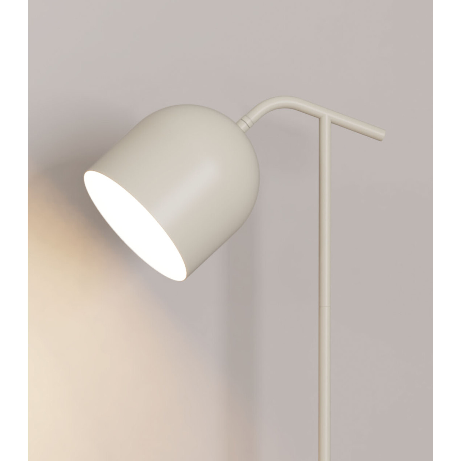 Tia Floor Lamp Black or Cream Image 2