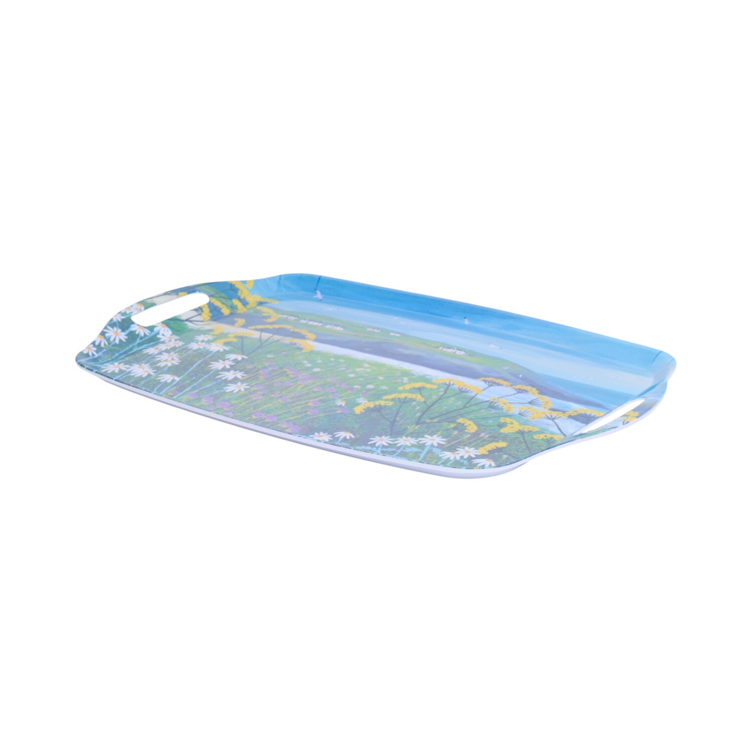 Headland Cottages Large Tray Blue Image 4