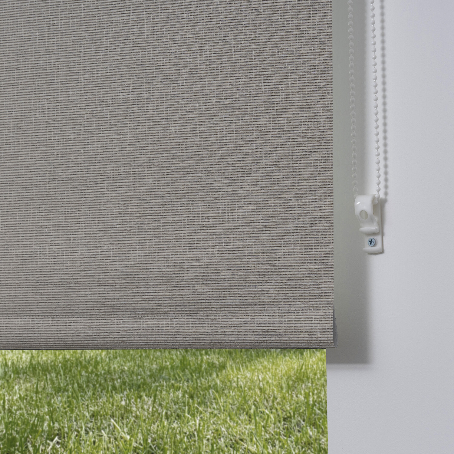 Trends Jute Textured Blackout Blind - Cream / 120cm Image 3