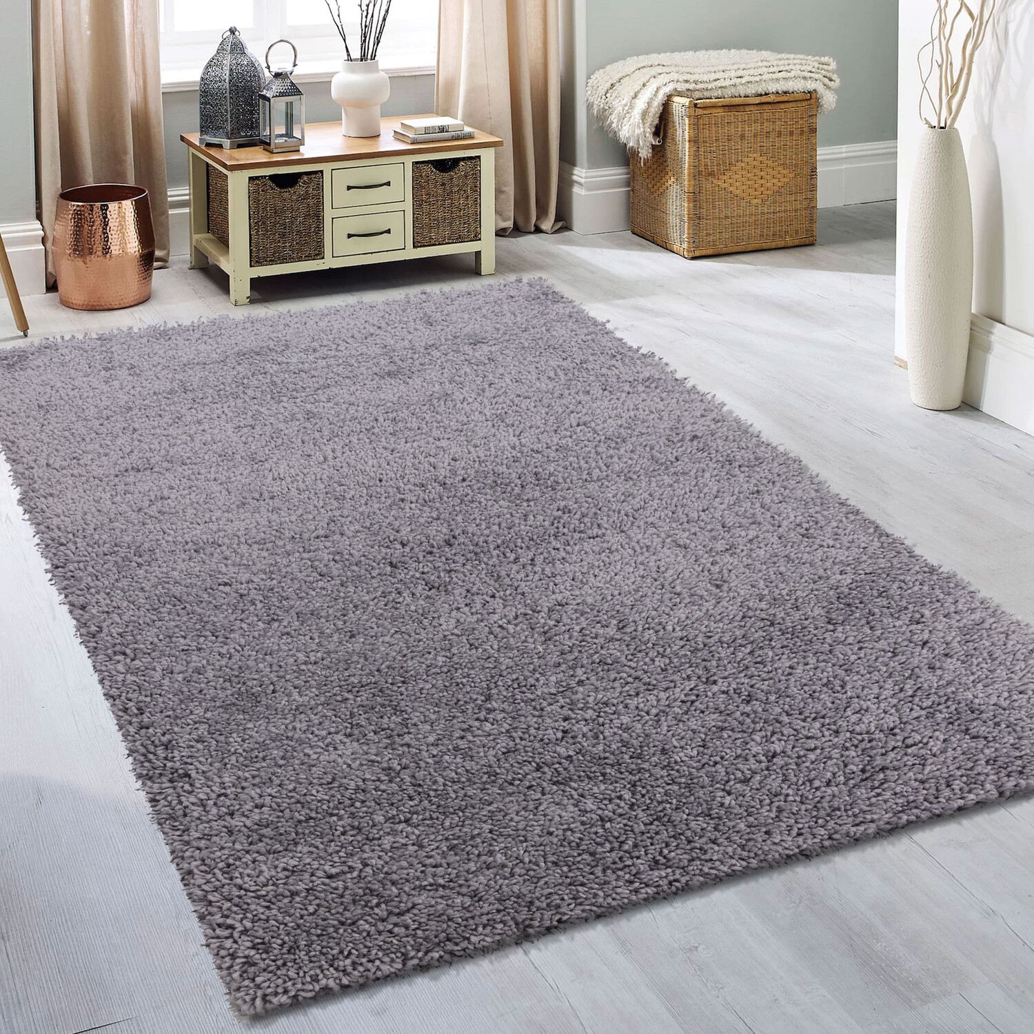 Kingston Cosy Rug - Grey Image 2