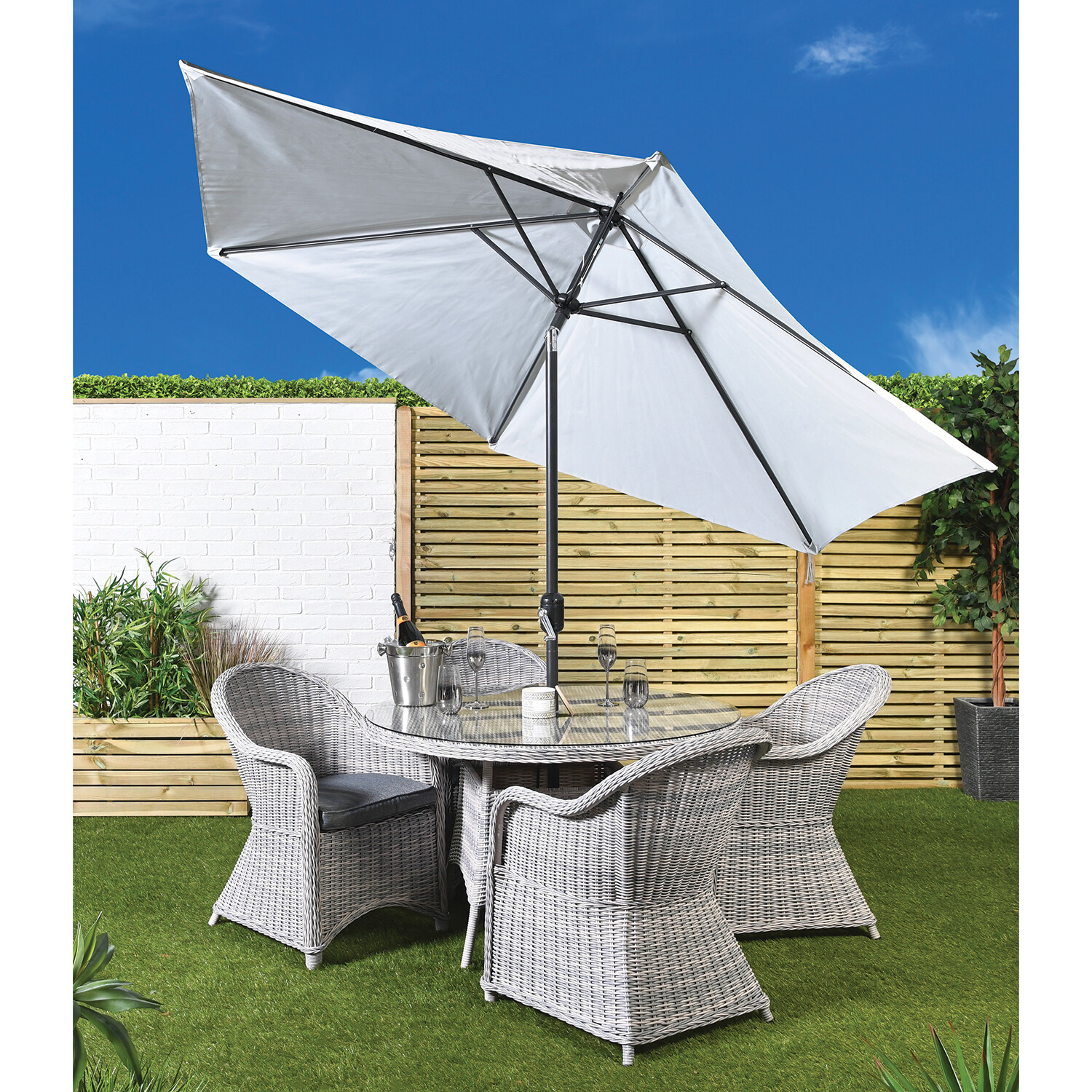Wild Dove Crank and Tilt Parasol 2.7m Image 3