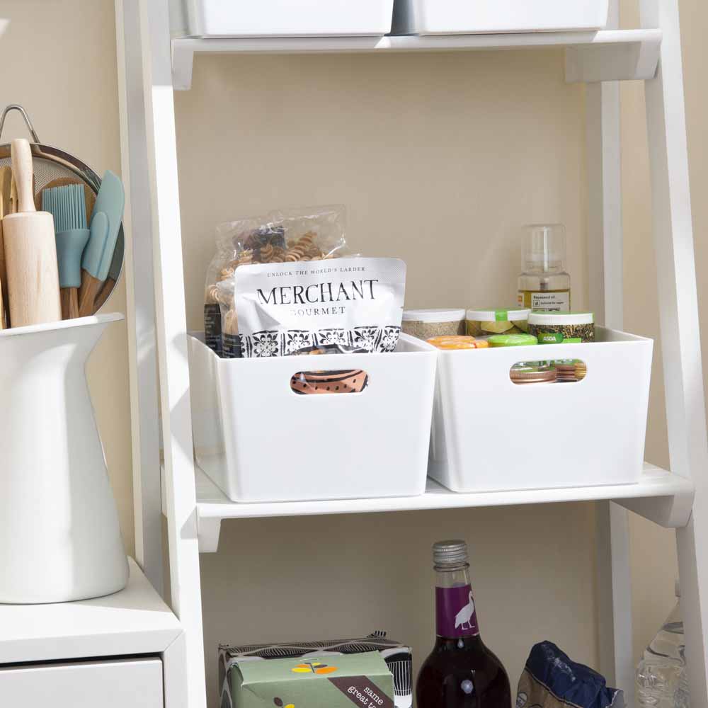 Wham 3.9L White Storage Studio Basket 4.02 Image 4