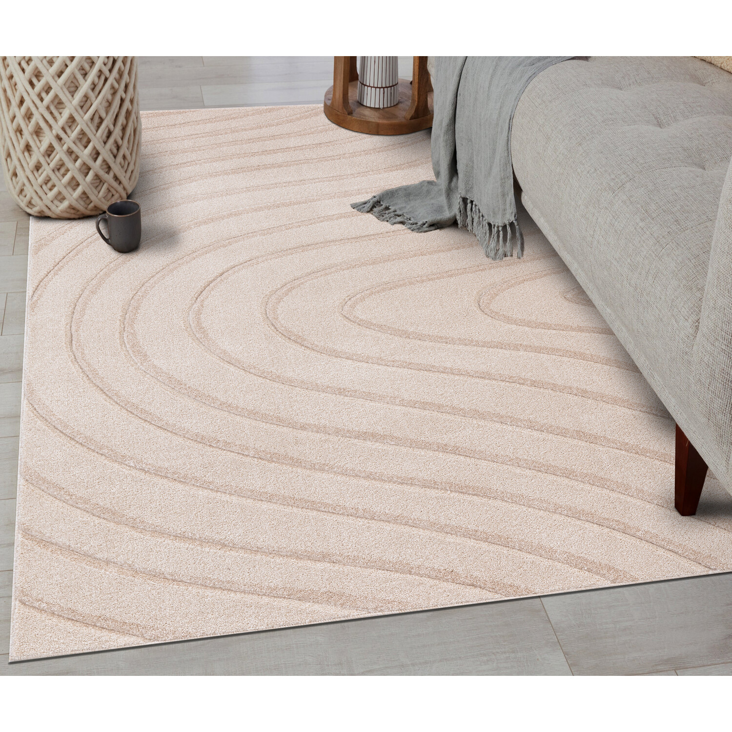 Milano Pearl Rug - Pearl / 120cm Image 2