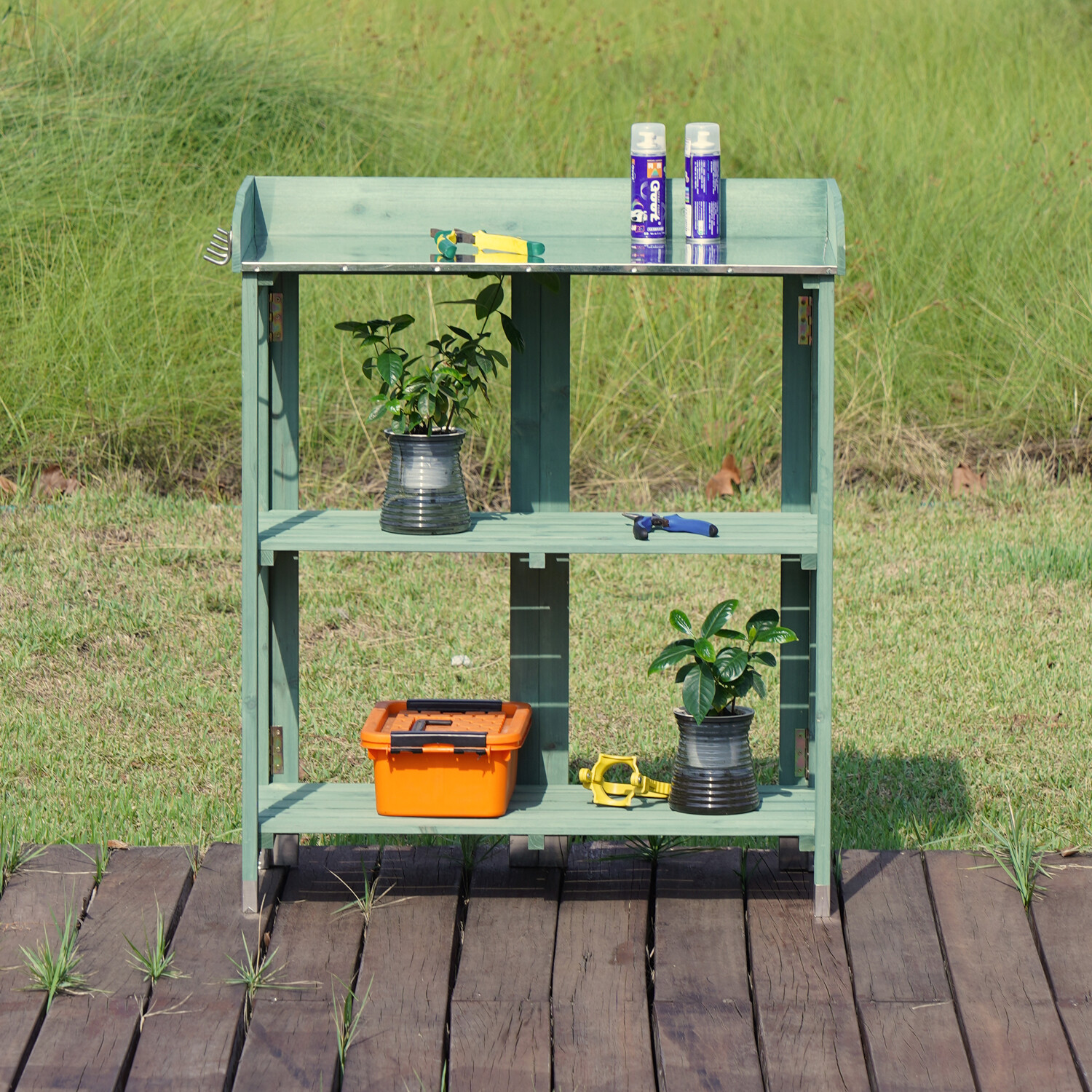 Potting Table Green Image 1