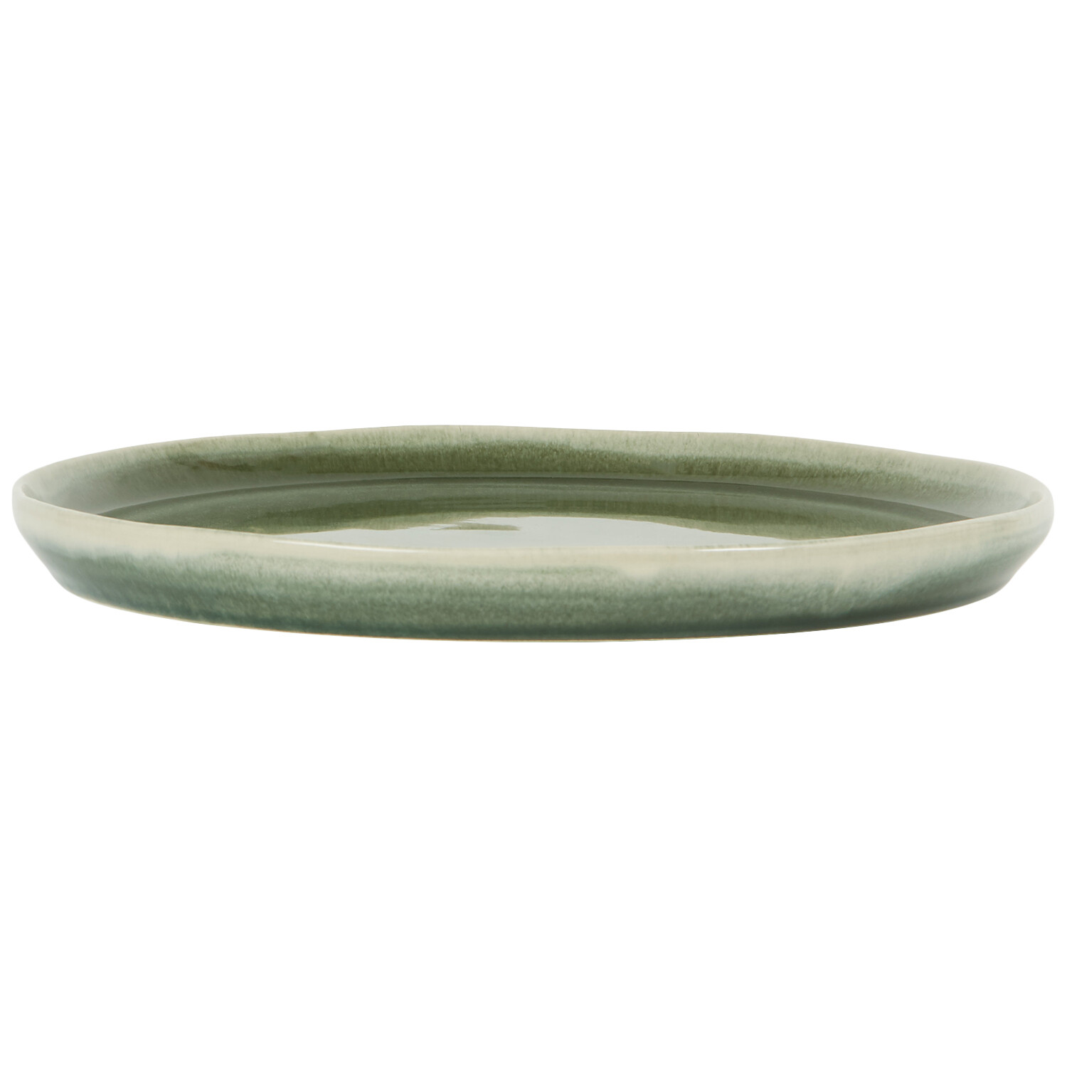 Juniper Reactive Glaze Green Dinner Plate - Green Image 2