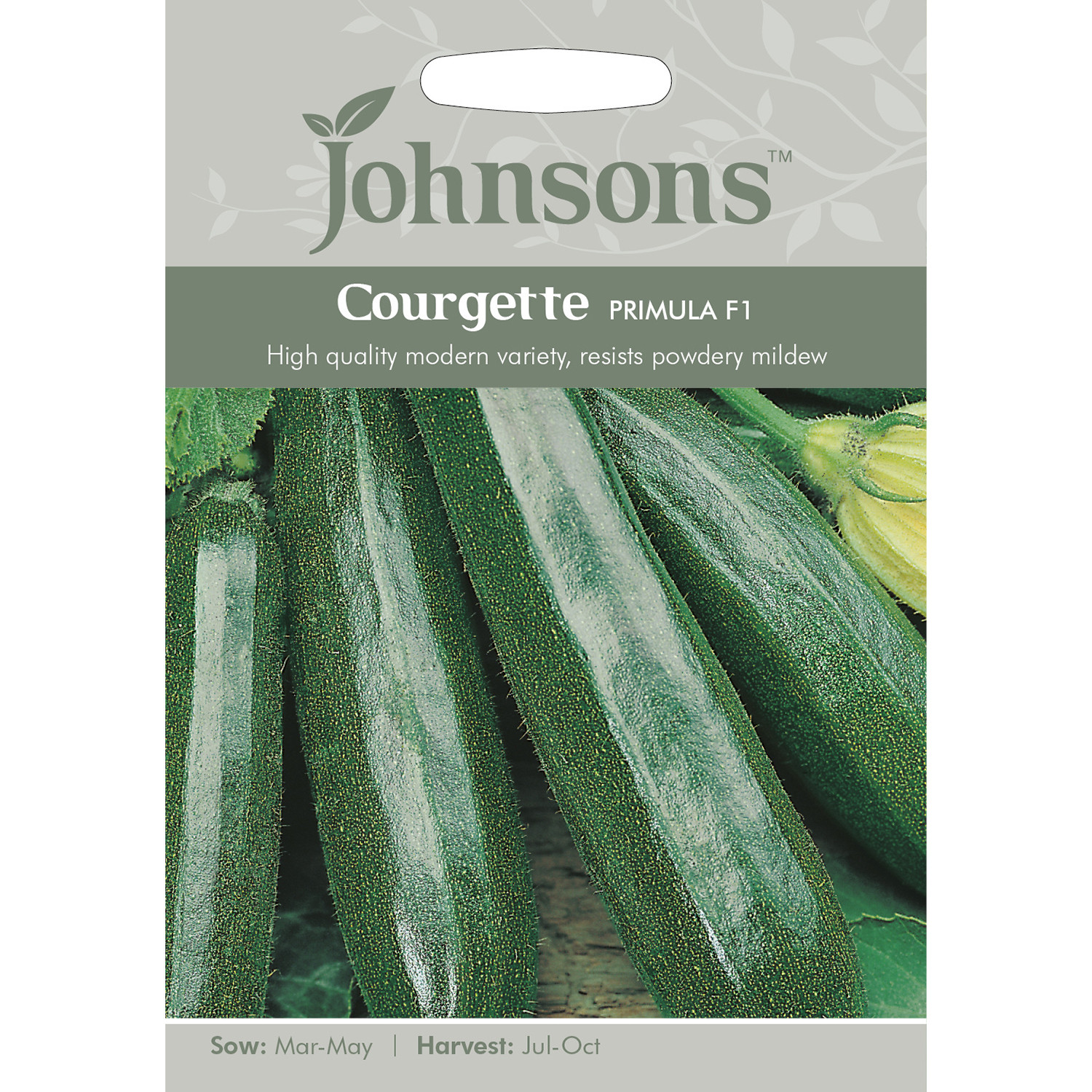 Johnsons Primula F1 Courgette Seeds Image 2