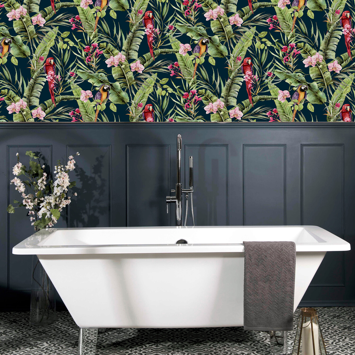 Pretty Polly Peelable Wallpaper - Multicolour Image 7