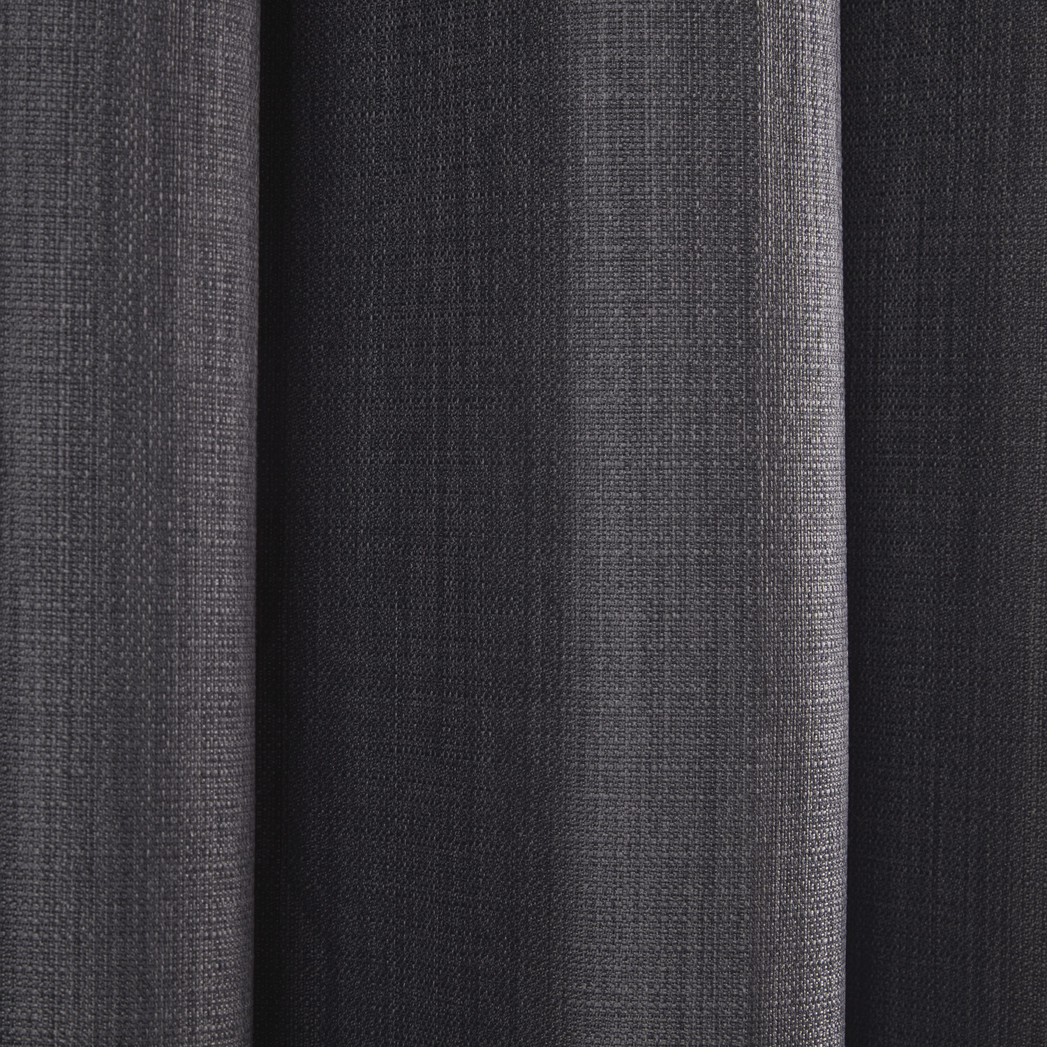 Divante Hoxton Charcoal Blackout Eyelet Curtains 229cm Image 4