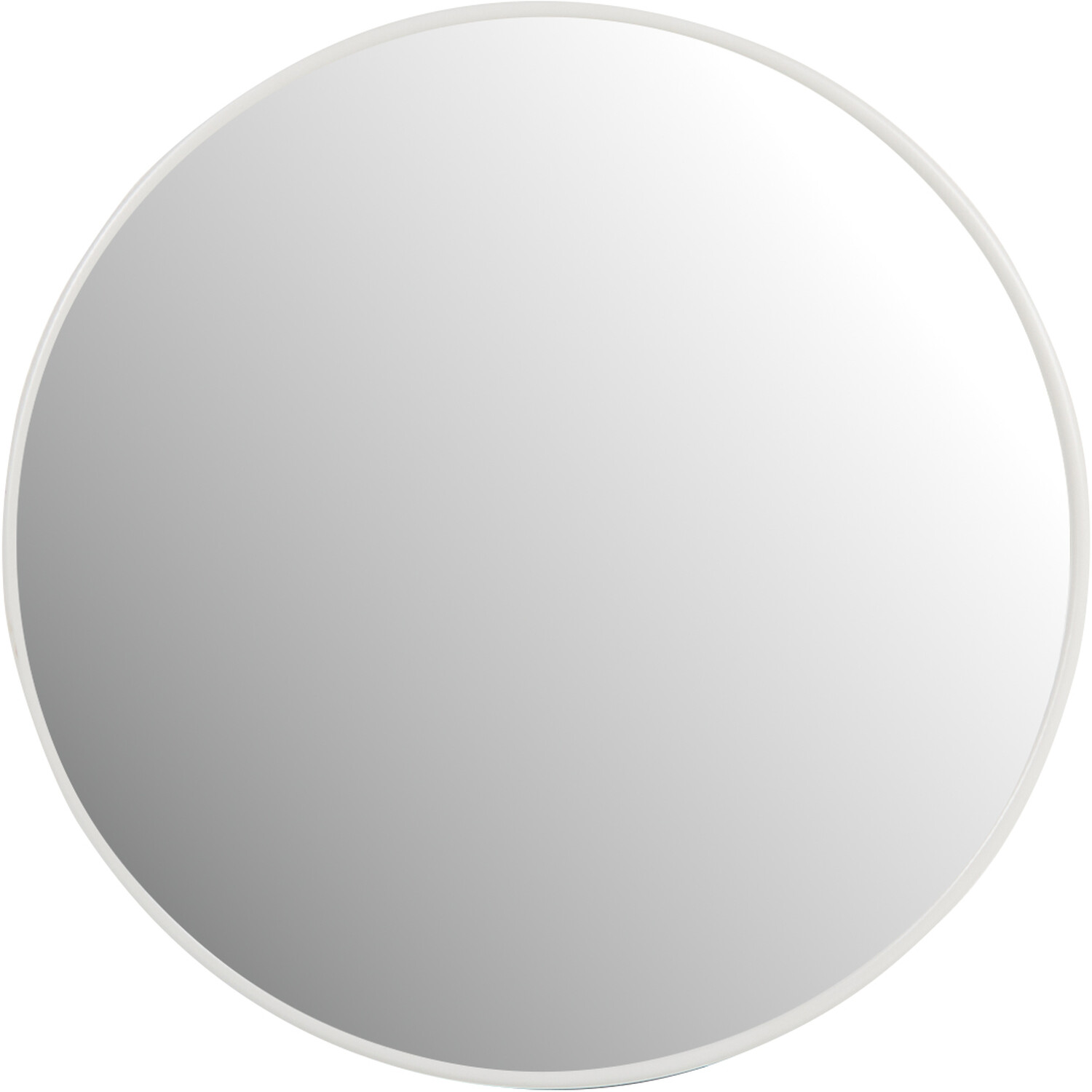 Set of 3 Neutral Round Mirrors Neutral Image 2
