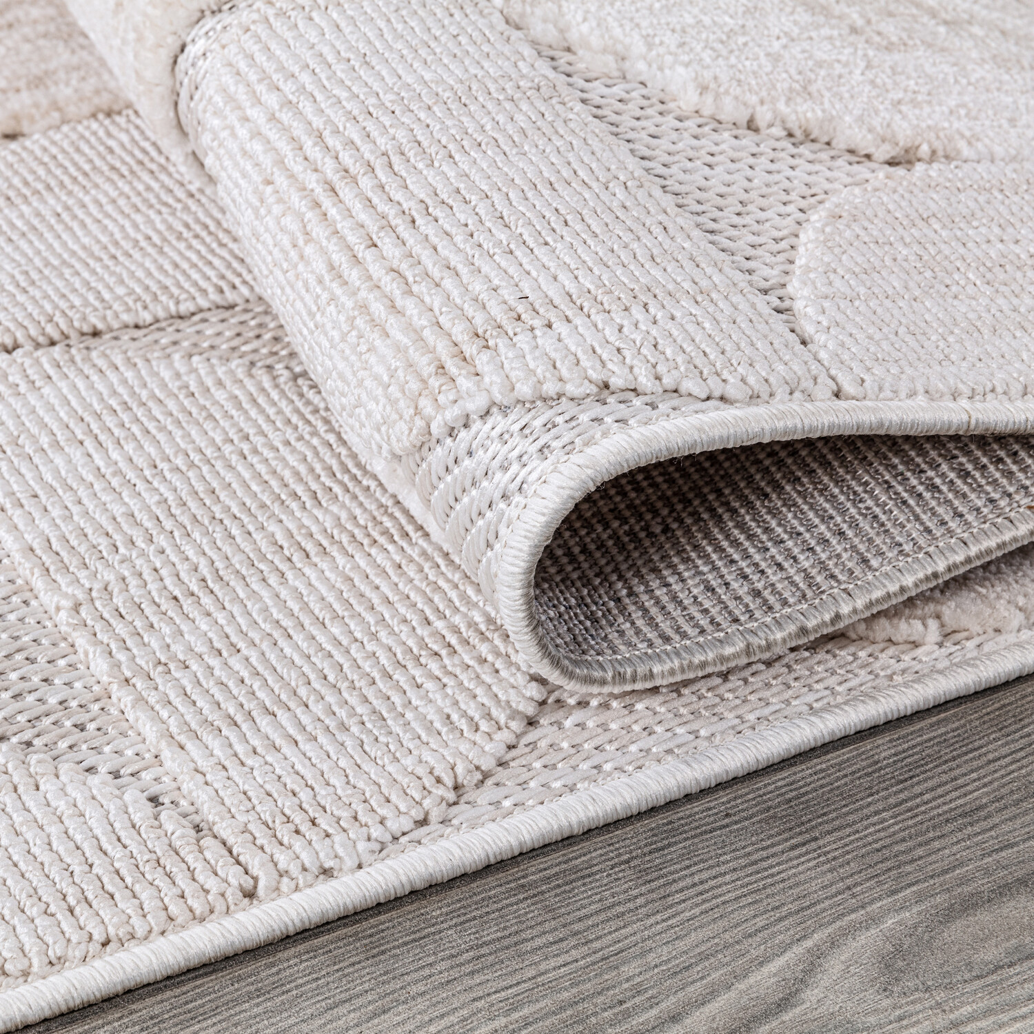 Broadway Demi Moon Rug Natural 140cm Image 3