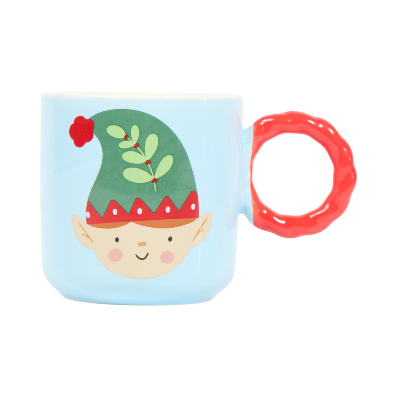 Xmas Braid Handle Mug Image 2