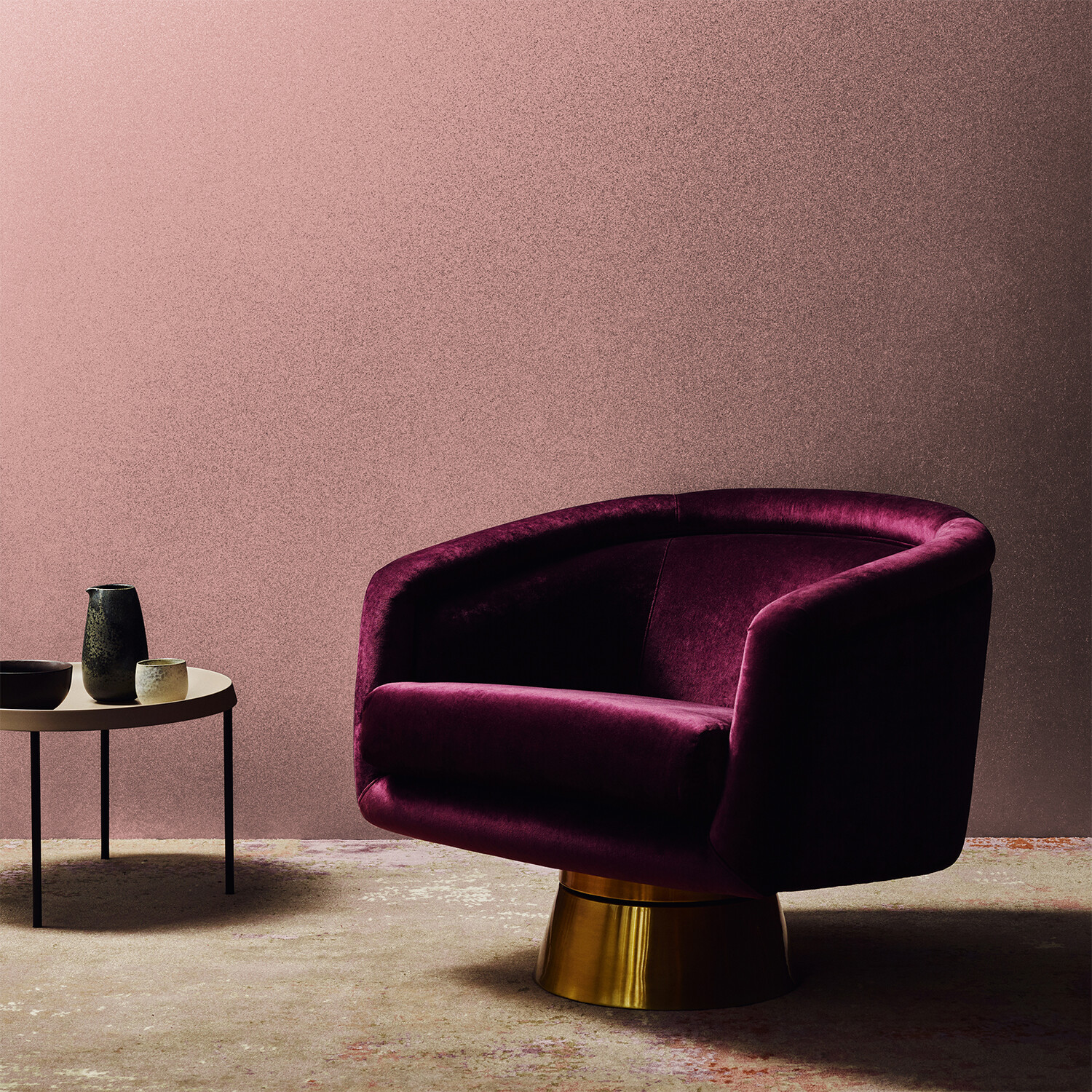 Crown Crafted Walls Wood & Metal Rose Gold Lustrous Metallic Shimmer Emulsion Paint 1.25L Image 6