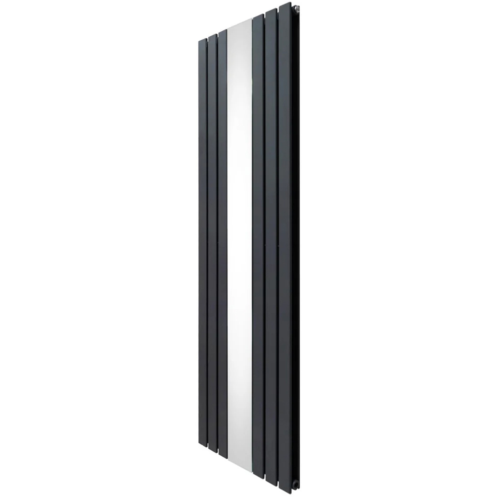 Monster Shop 8092BTU Anthracite Grey Flat Panel Mirror Radiator 1800 x 565mm Image 3