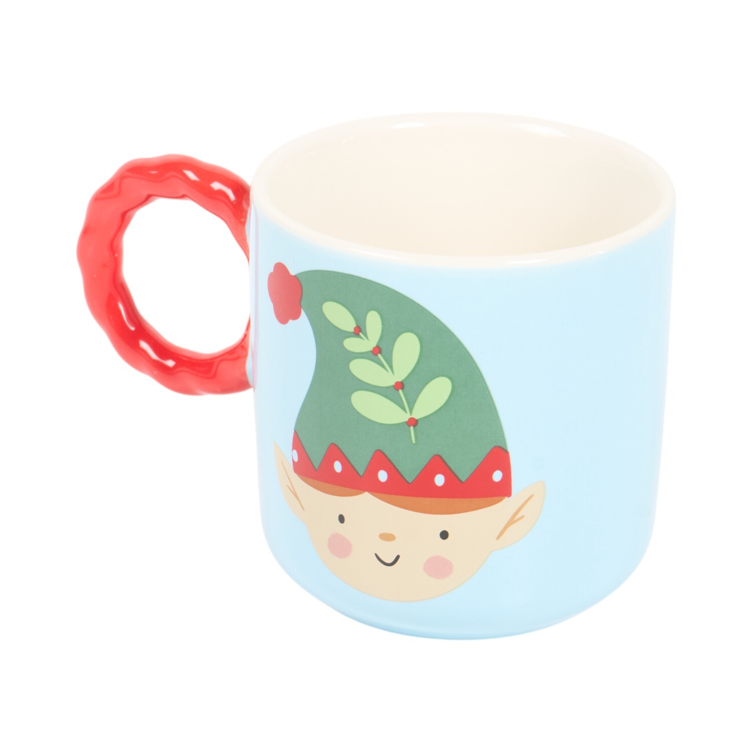 Xmas Braid Handle Mug Image 4