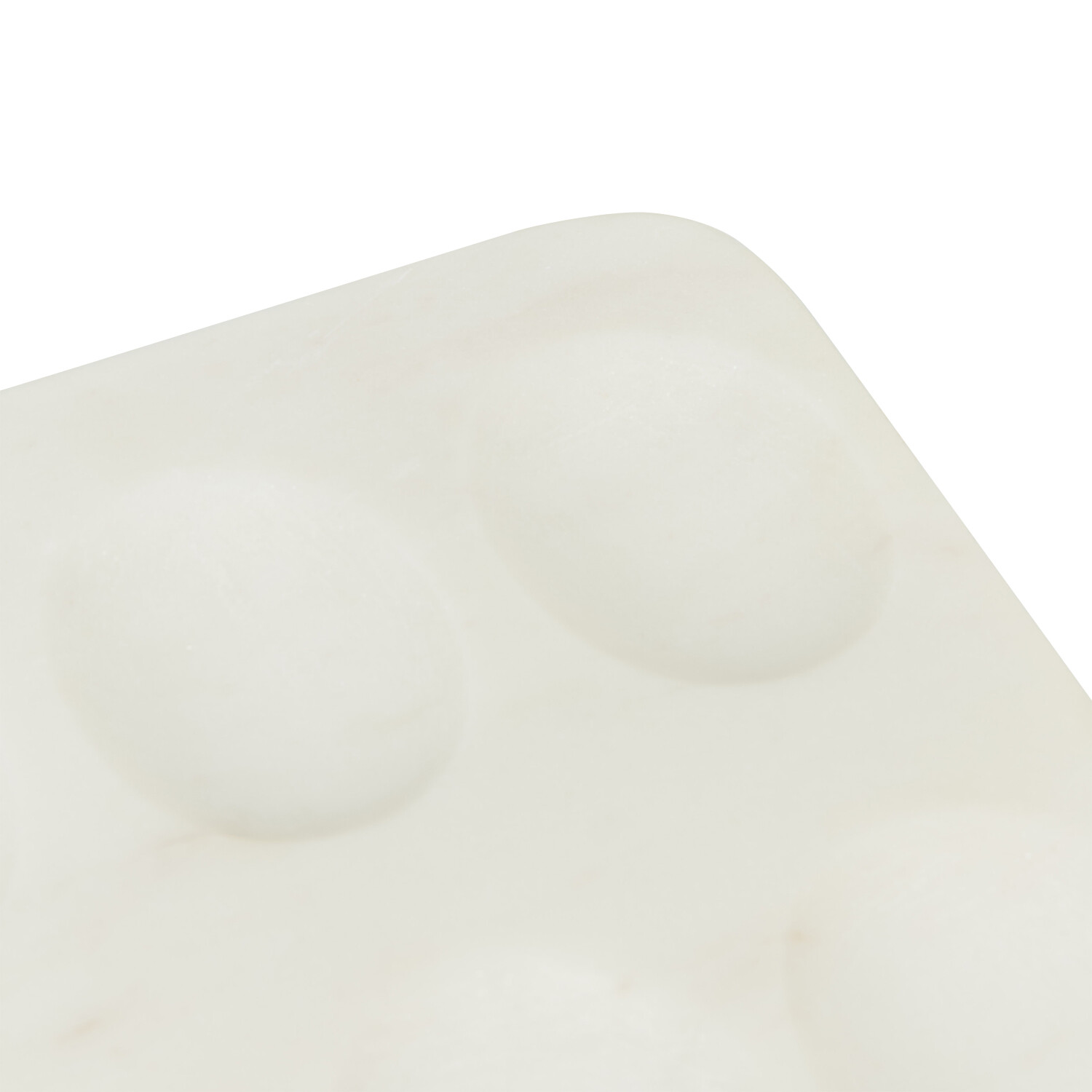 Marble Egg Stand - White Image 4
