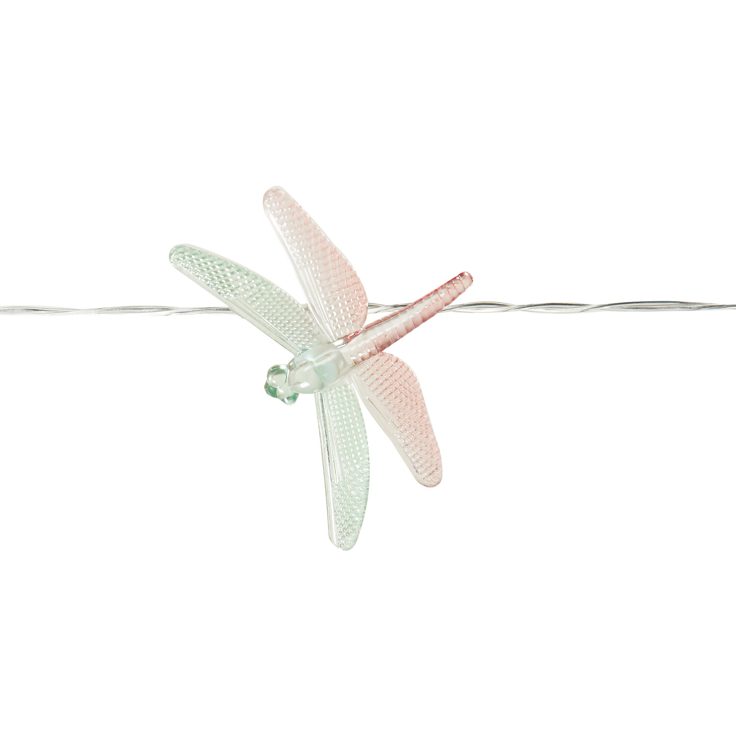 10 LED Solar Dragonfly String Light - Multicolour Image 4