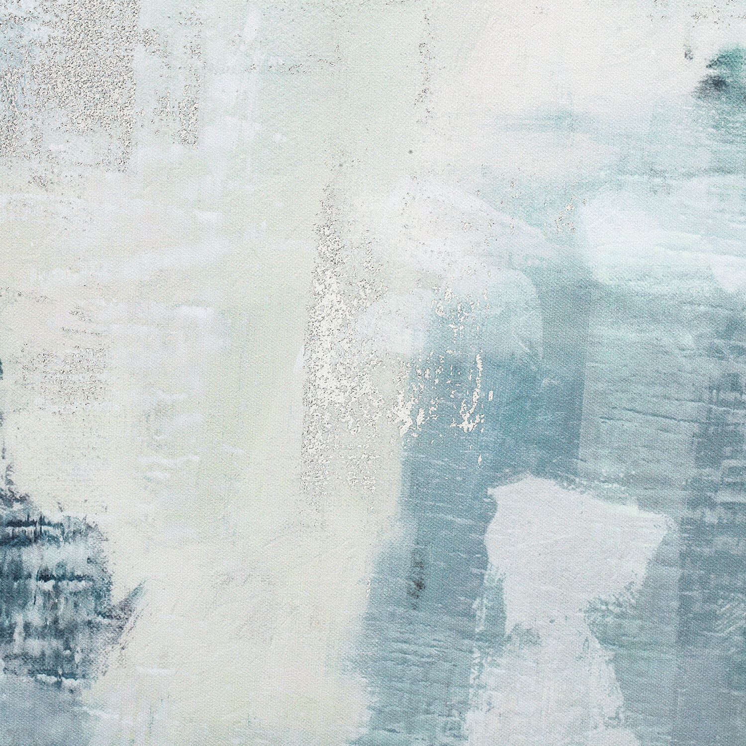 Blue Serenity Abstract Framed Art - Multicolour Image 3