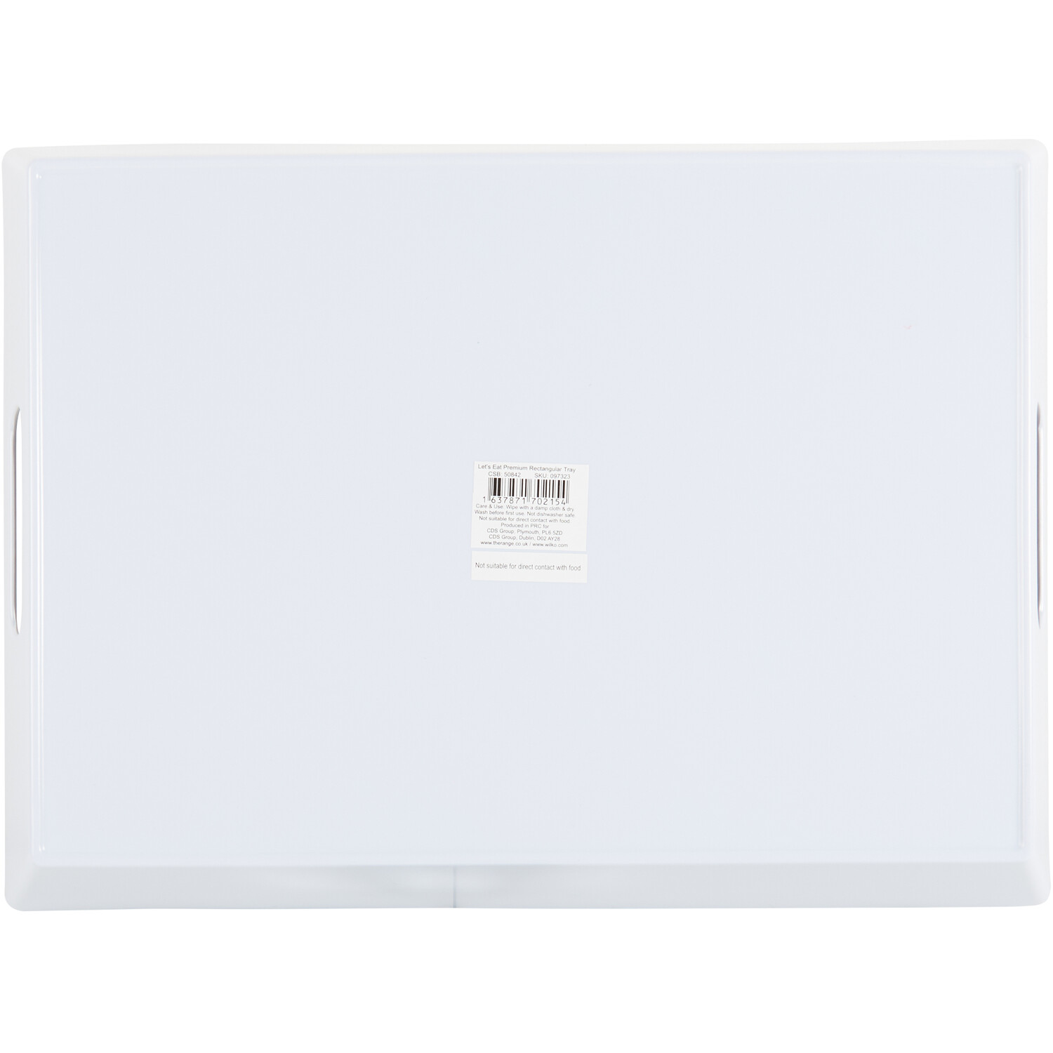 Lets Eat Premium Rectangular Tray Image 6