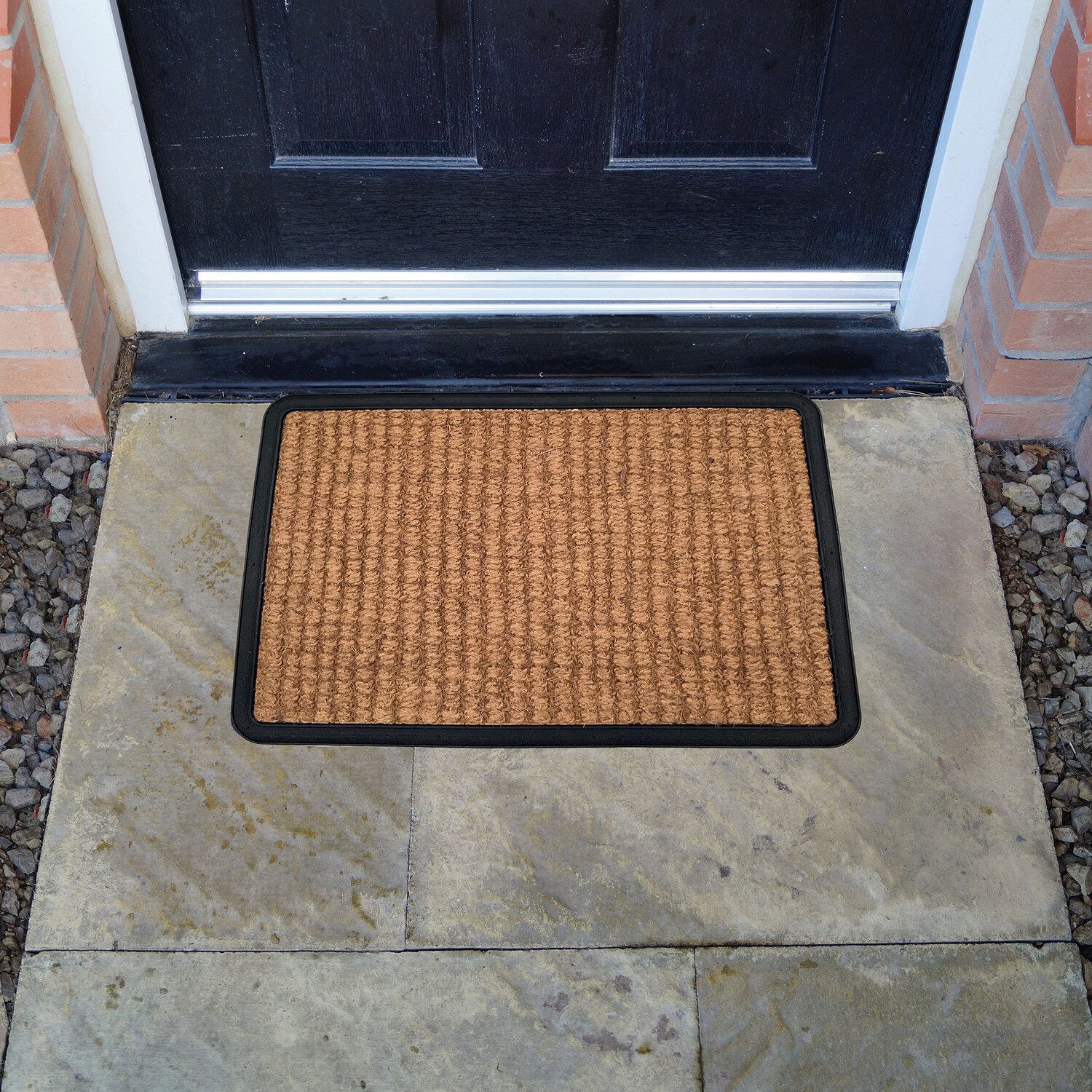 My Home Rubber Coir Door Mat Image 3