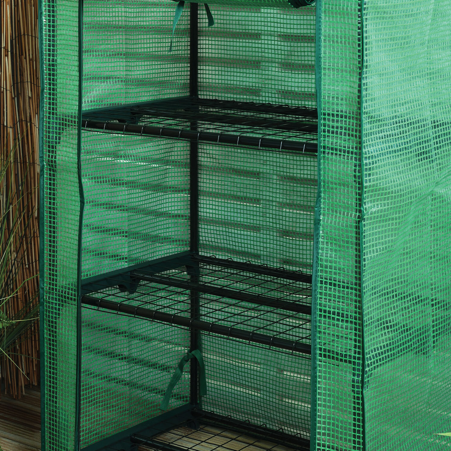 Grow House with Mesh Cover - Green / 3 Image 4