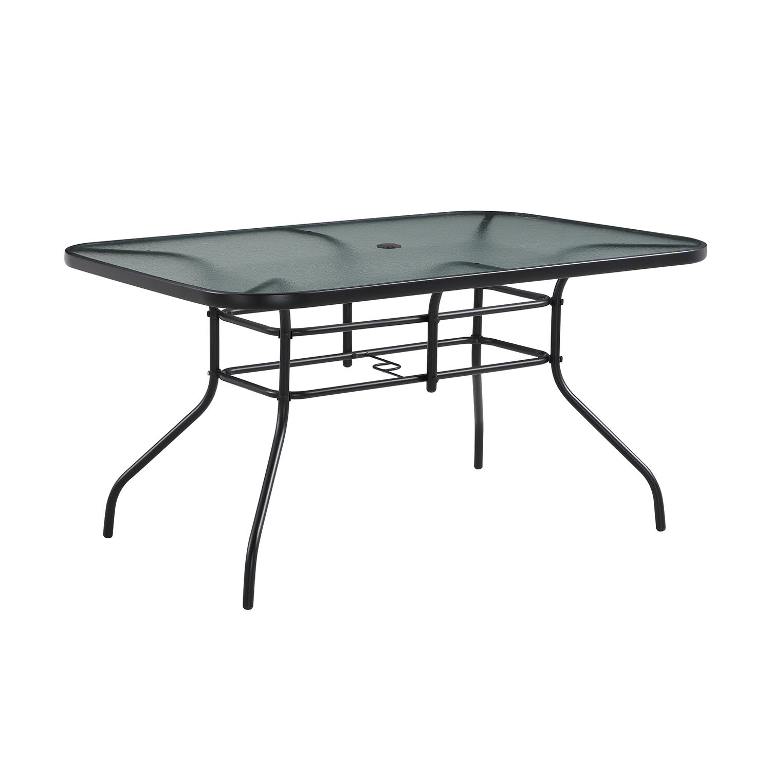 Malay Riviera 6 Seater Grey and Black Dining Set Image 9