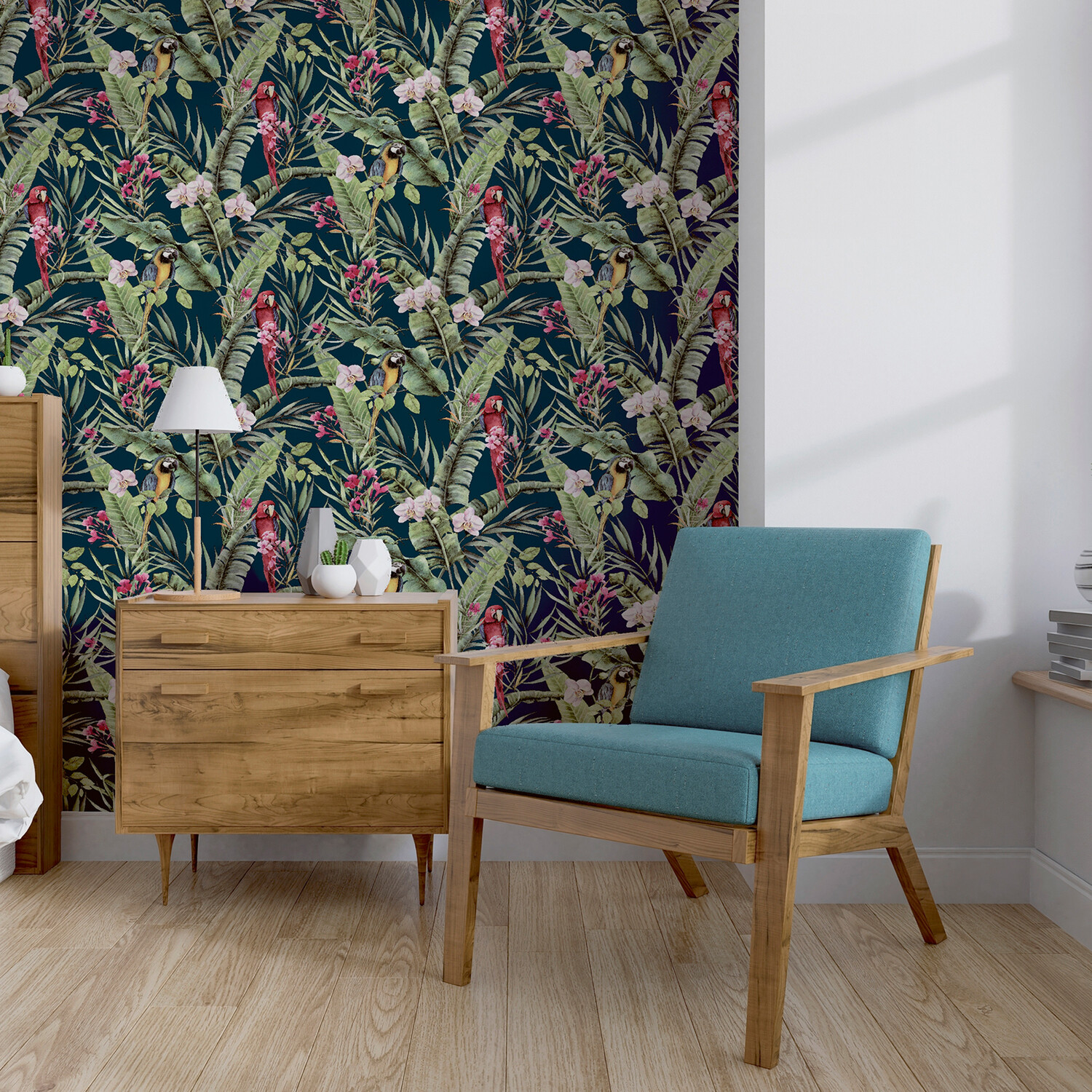 Pretty Polly Peelable Wallpaper - Multicolour Image 6