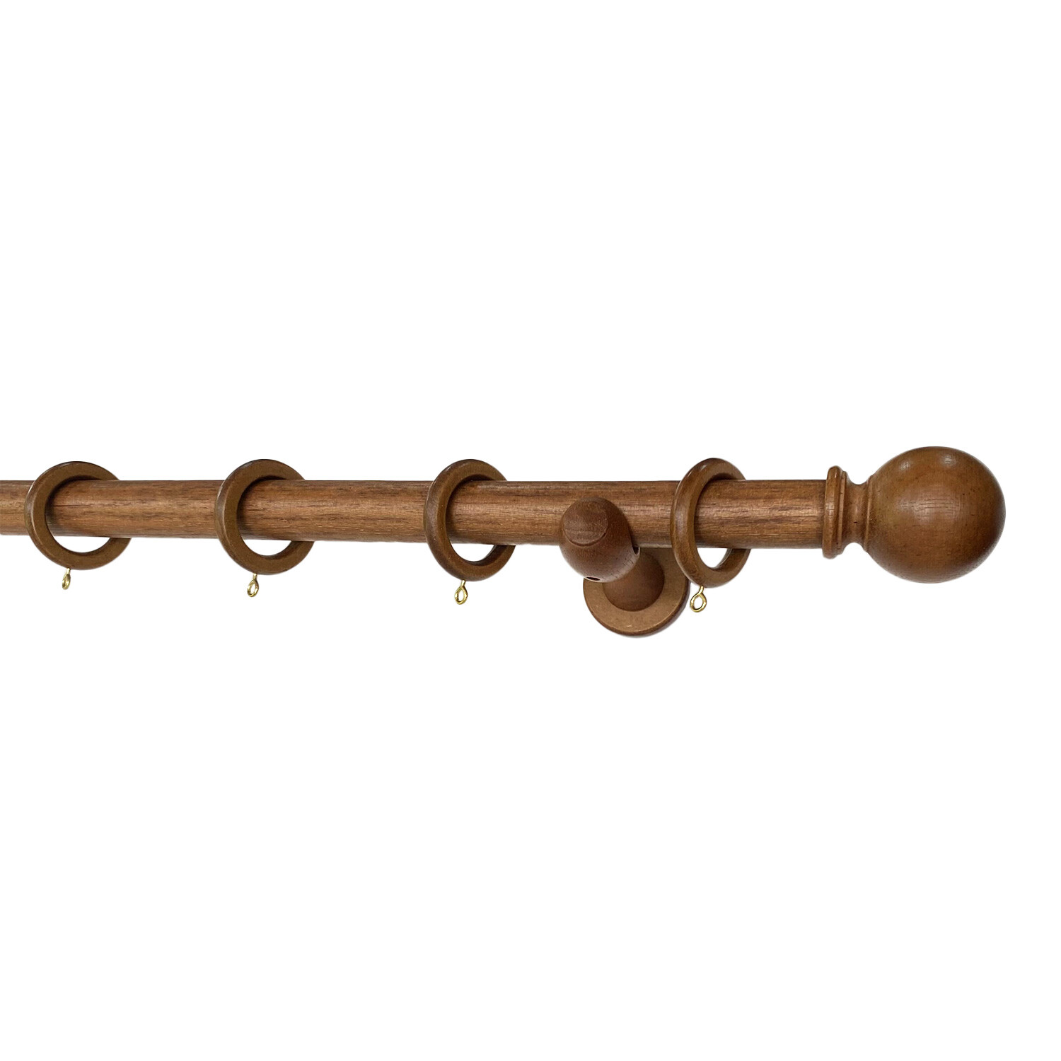 Richmond Curtain Pole - Biscuit / 150cm Image 2