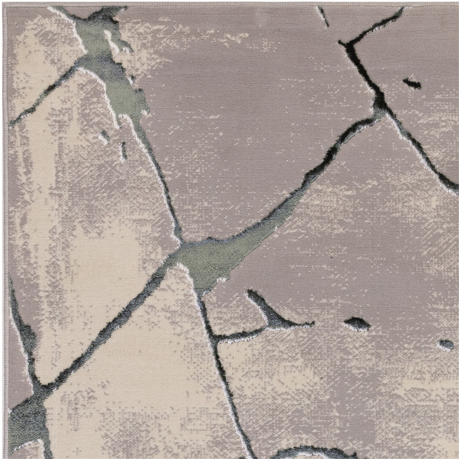 Diamond Green Marble Rug 120cm Image 3