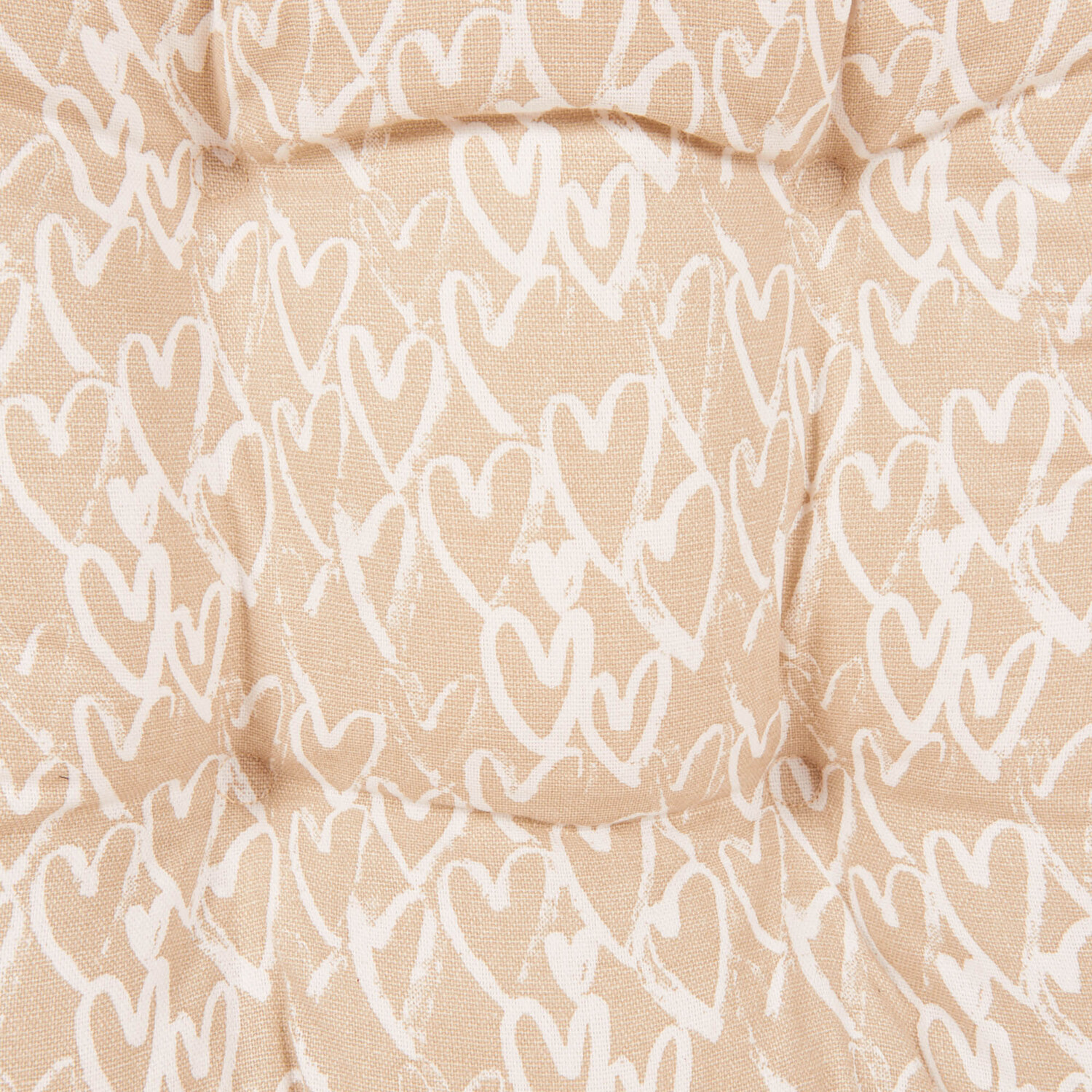 Gold Hearts Seat Pad Image 3