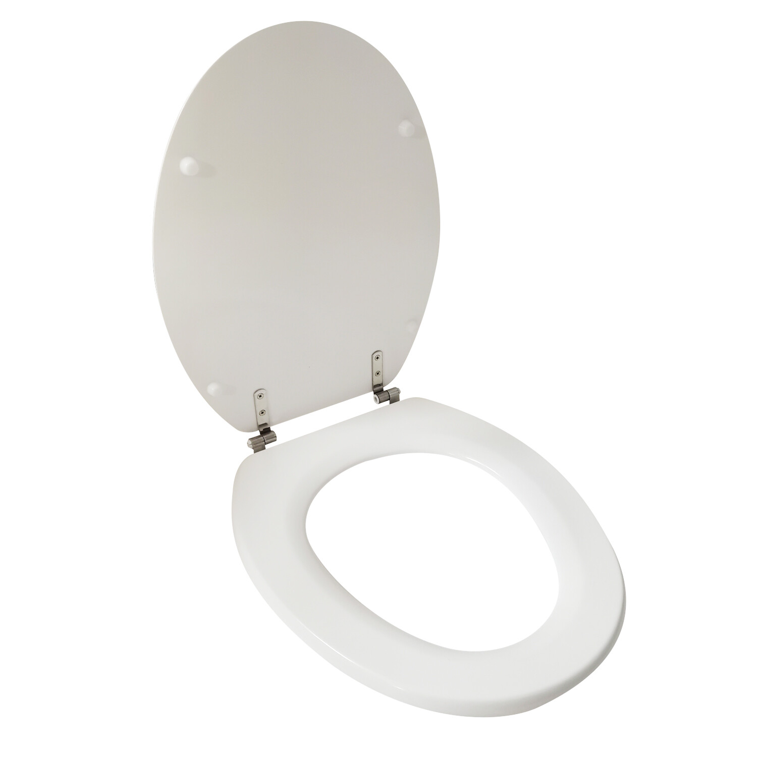 Kingston White Toilet Seat Image 6