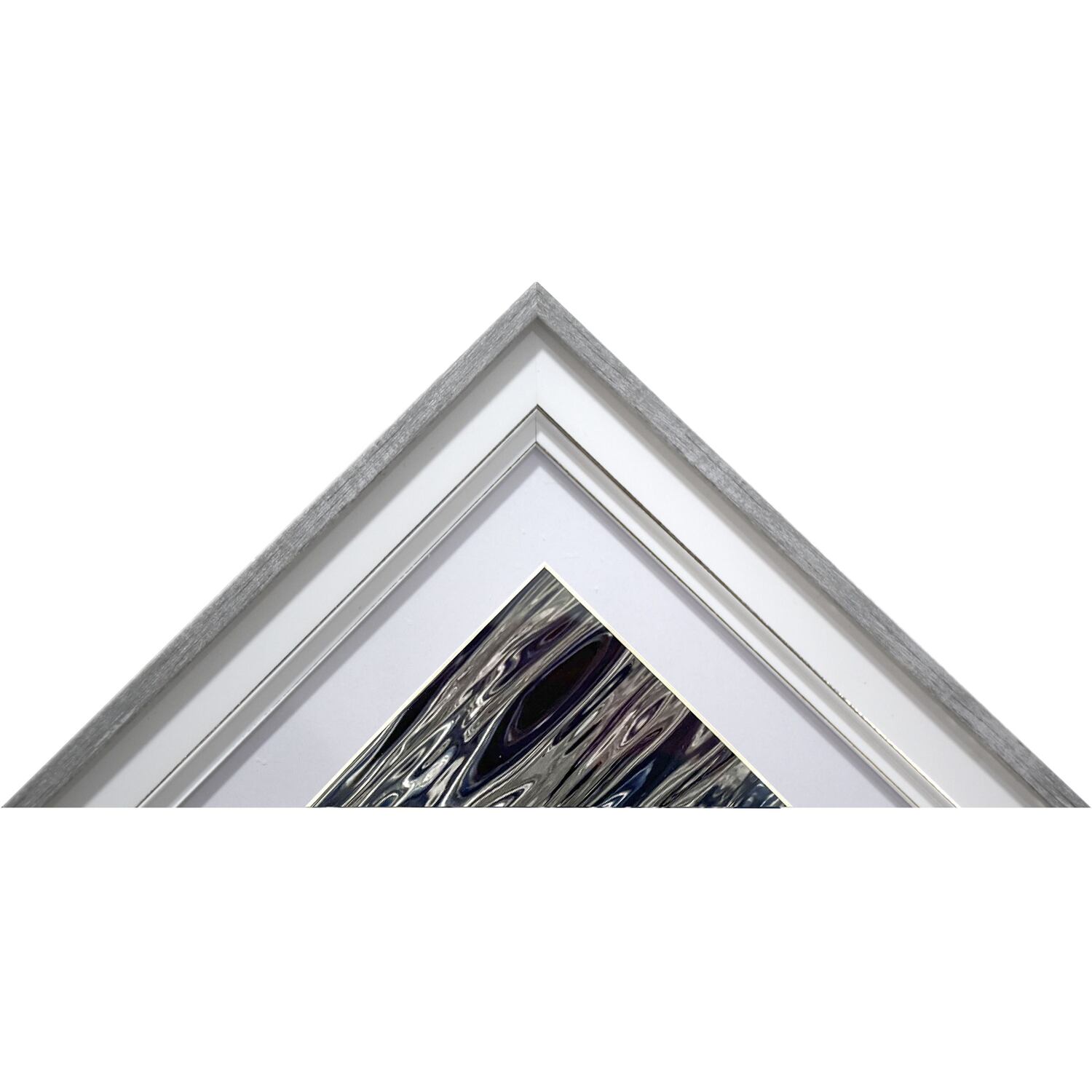 Bronwyn Silver Edge Collage Frame - Silver / 25cm Image 3