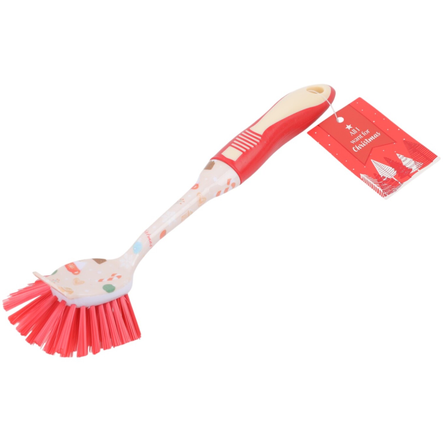 Cosy Christmas Dish Brush Image 2
