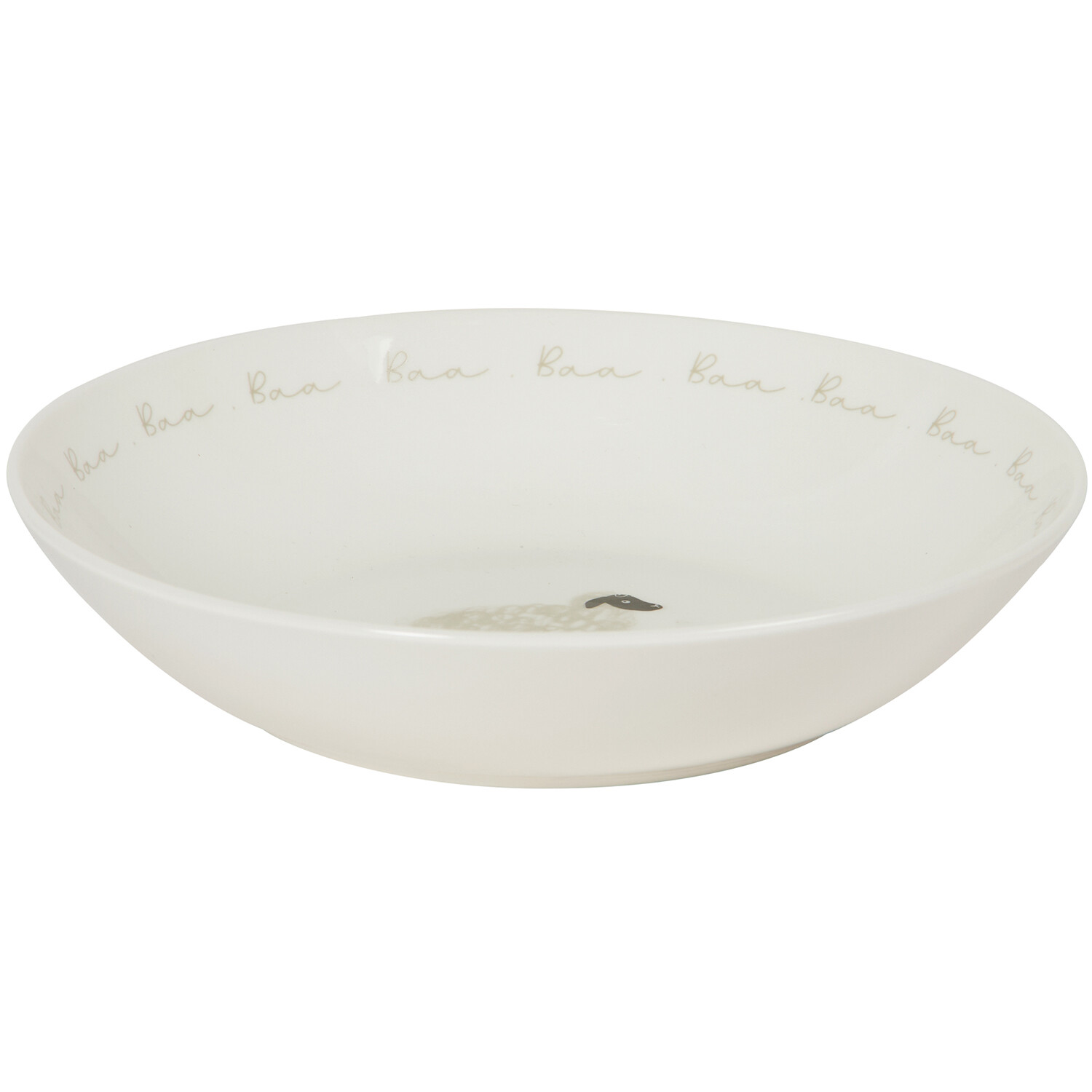 Highland Flock Pasta Bowl - White Image 2