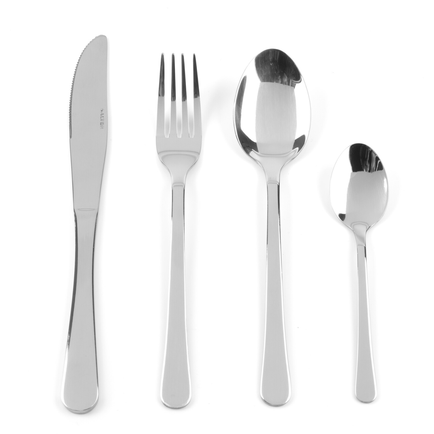 Salter Bakewell 24 Piece Cutlery Set - Silver Image 3